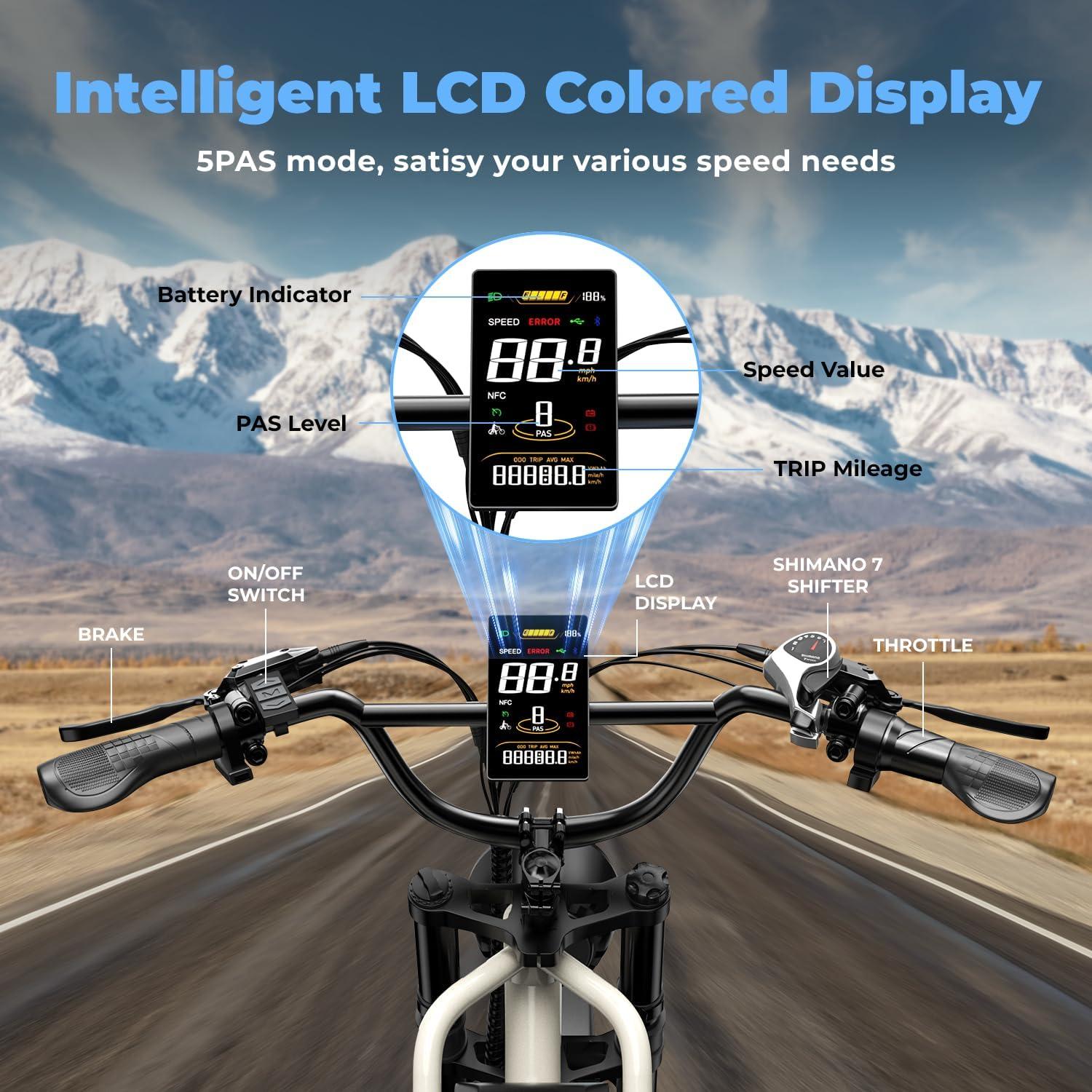 Bicicleta Eléctrica EUYBIKE Cargo Doble Batería 48V 160km