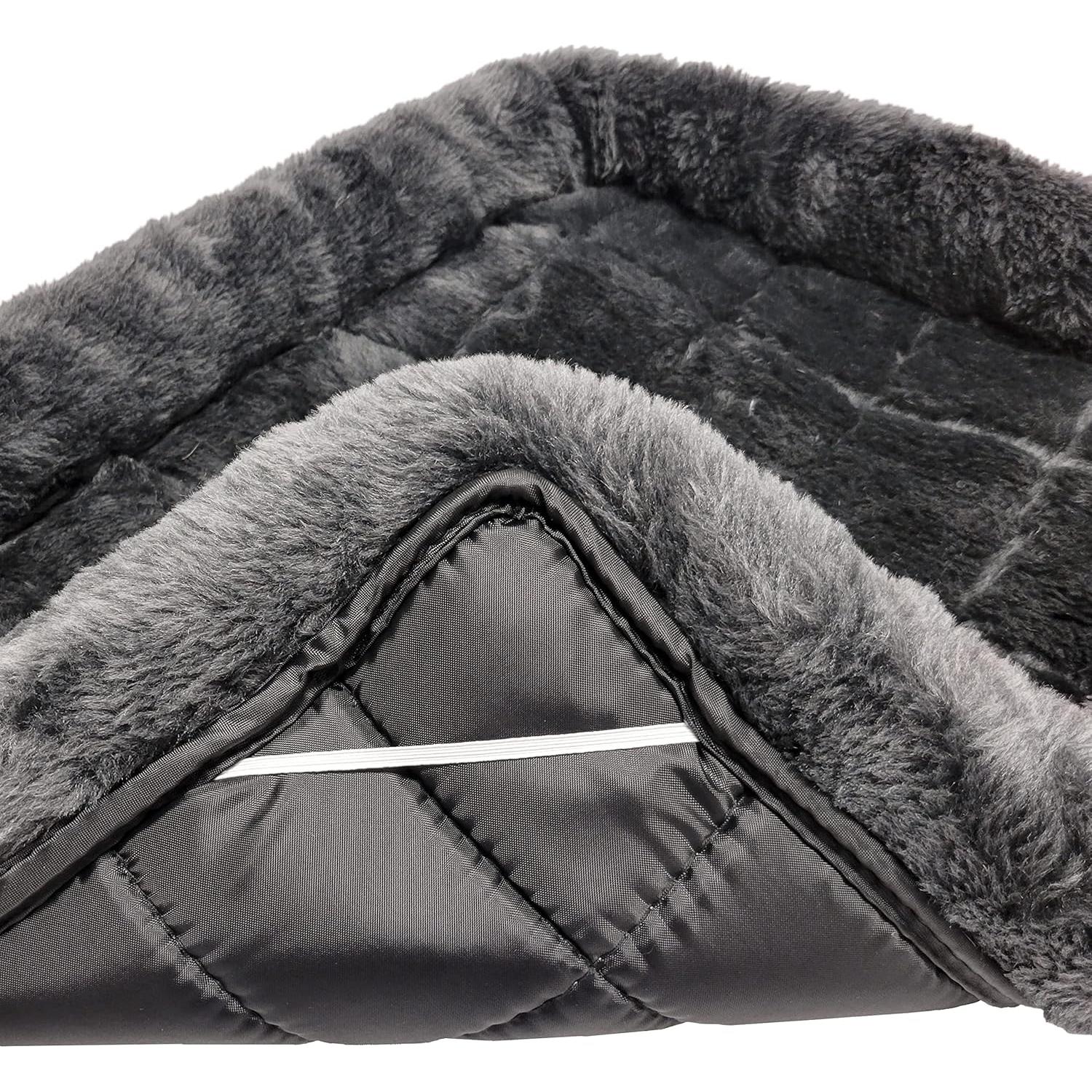 Cama para Perros MidWest Homes 42" Gris Lavable para Razas Grandes