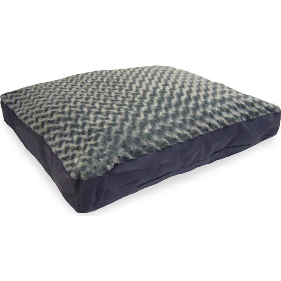 Cama para Perros Furhaven Grande Chocolate con Funda Lavable