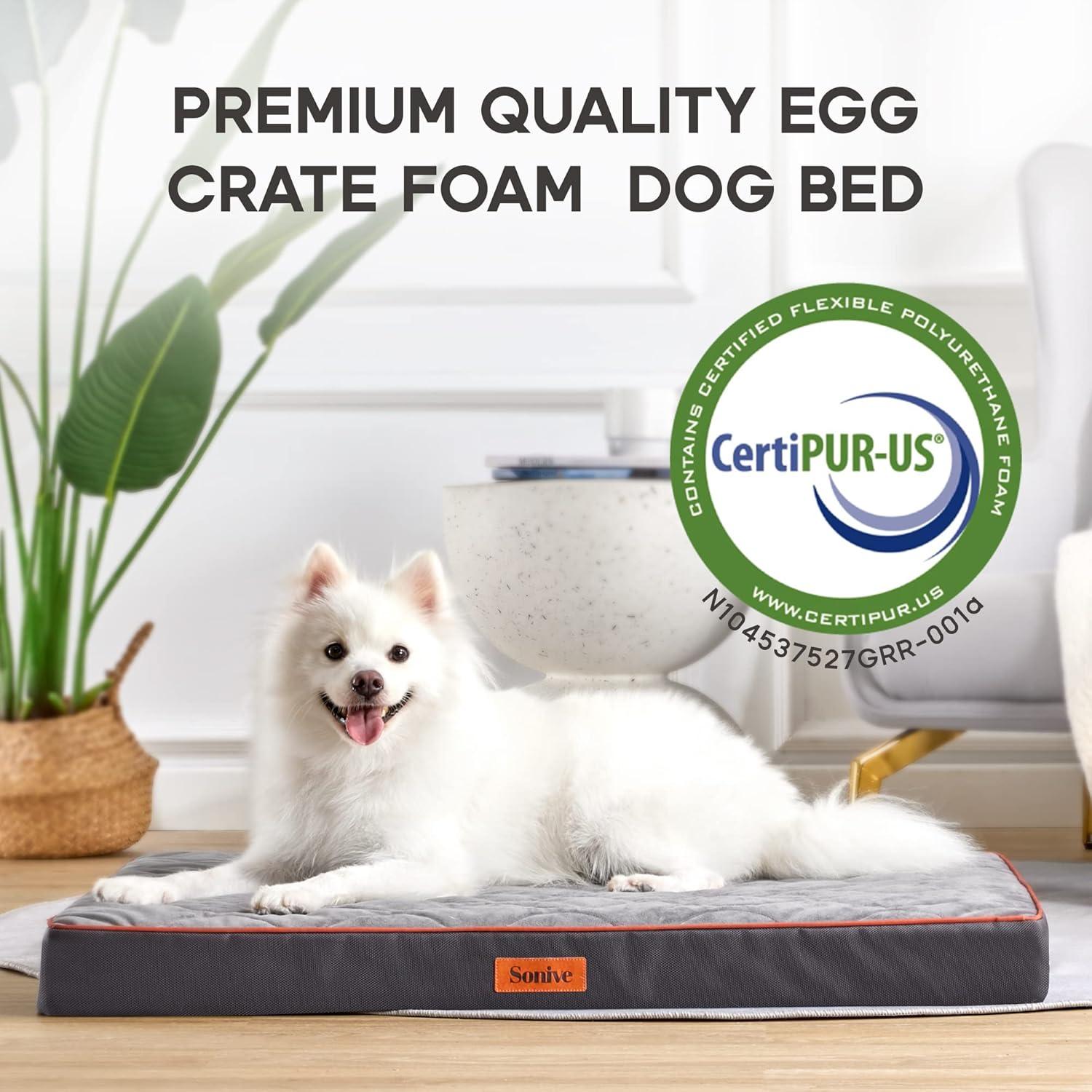 Cama Ortopédica para Perros y Gatos Sonive Grande 89x56cm