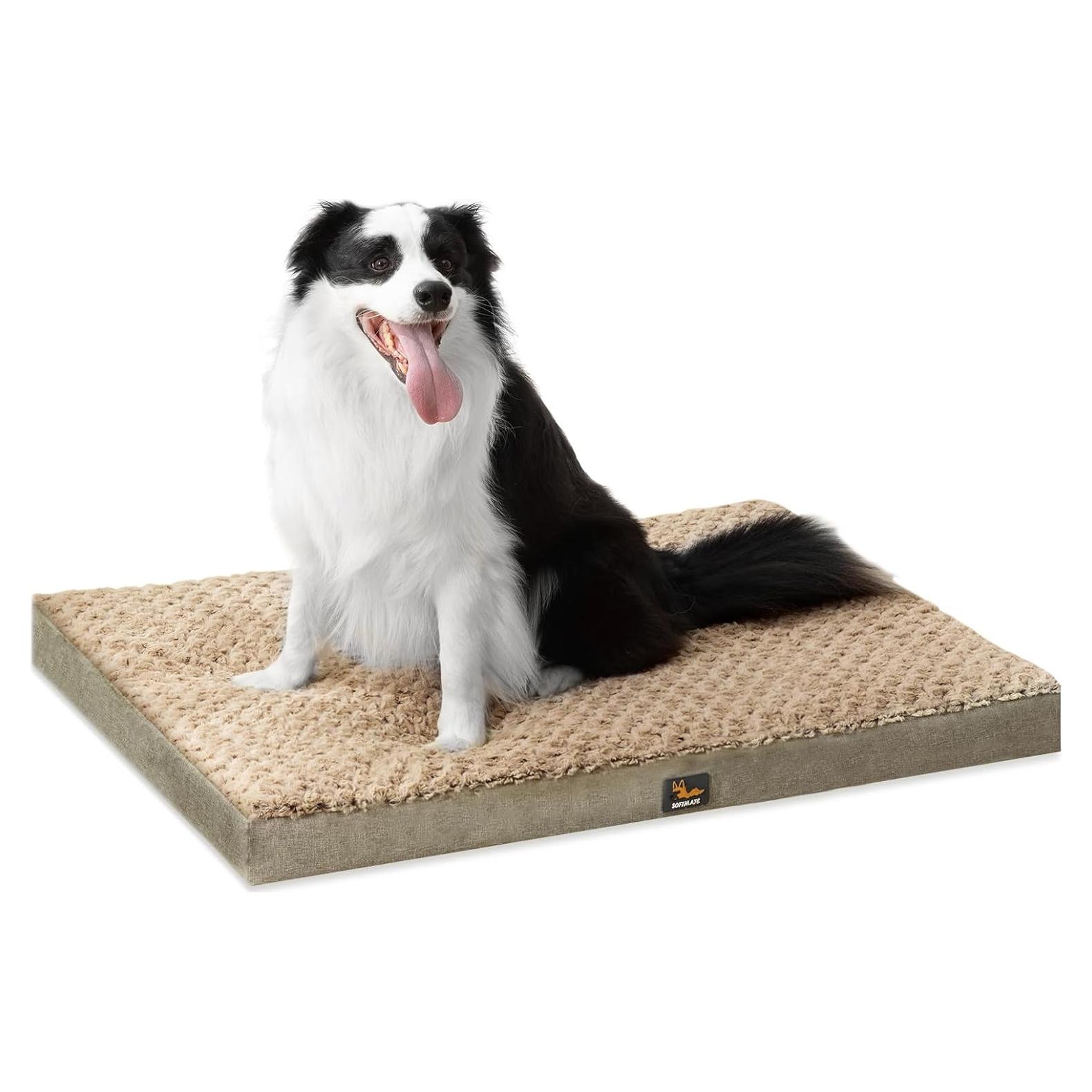 Cama para Perros Mediana SOFTMATE con Espuma Ortopédica 76x51cm