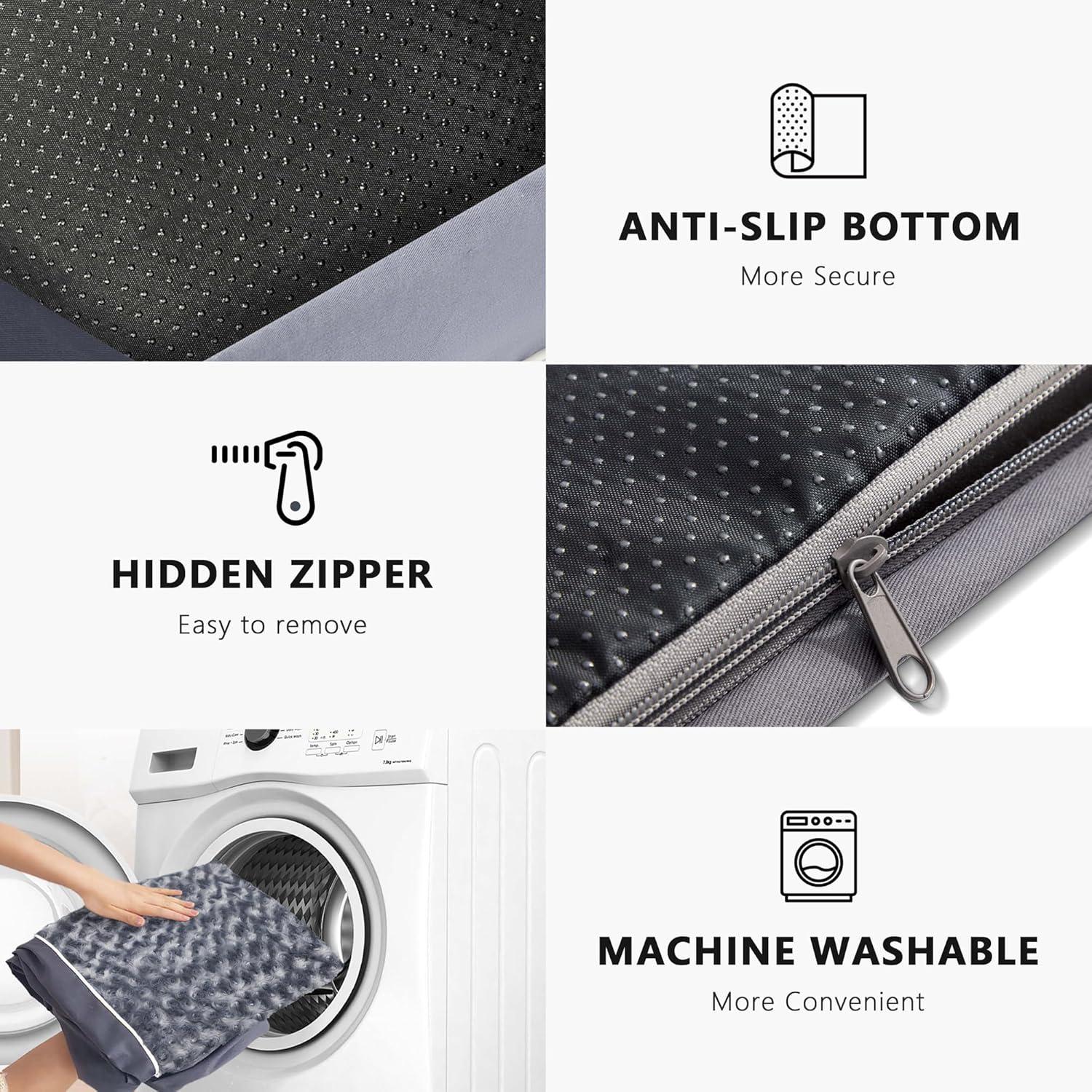 Cama para Perros Grande Western Home WH Ortopédica Impermeable