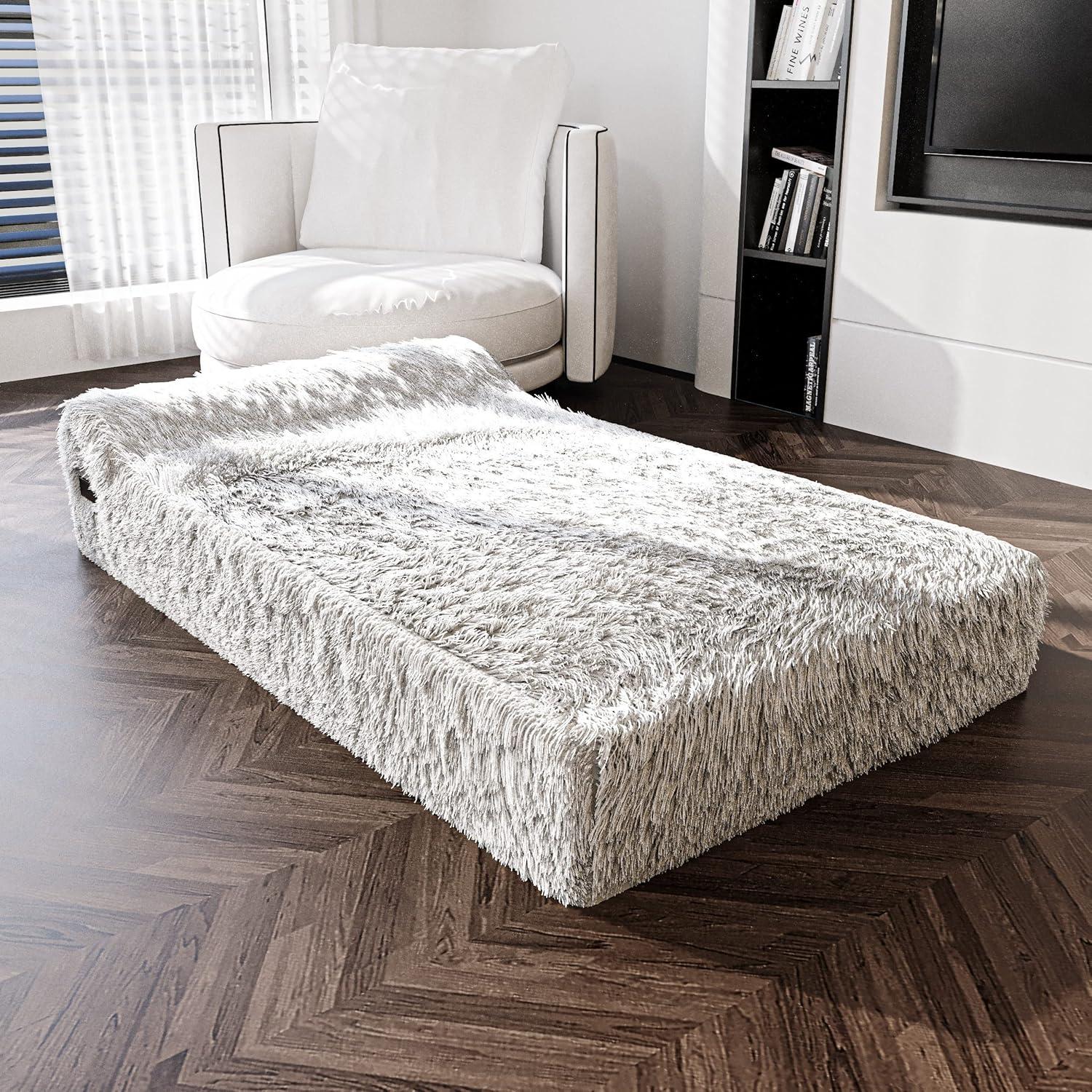 Cama para Perros KOPEKS XL Ortopédica Espuma Viscoelástica 127x86cm