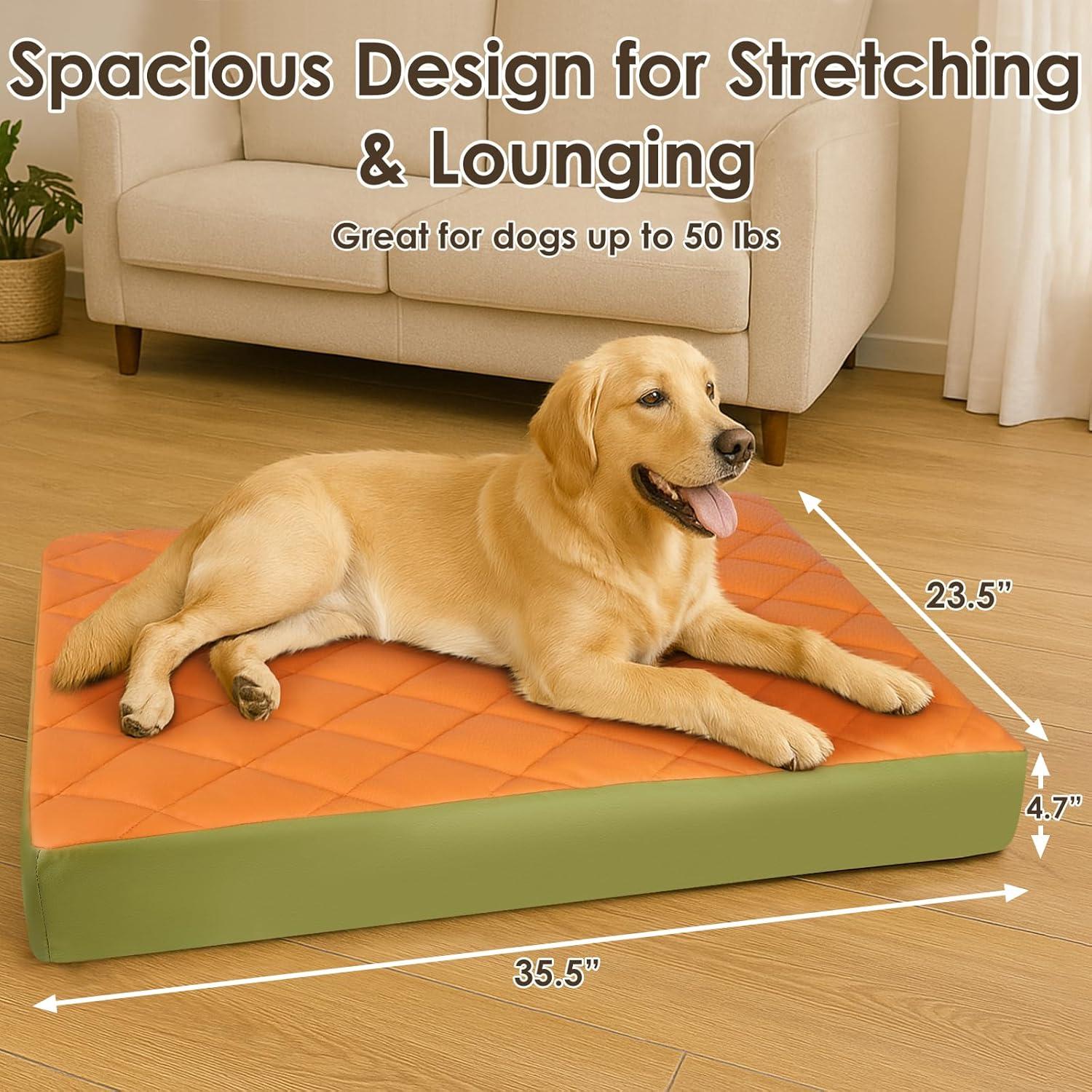 Cama Ortopédica Grande para Perros Paw Libero 90x60cm Impermeable