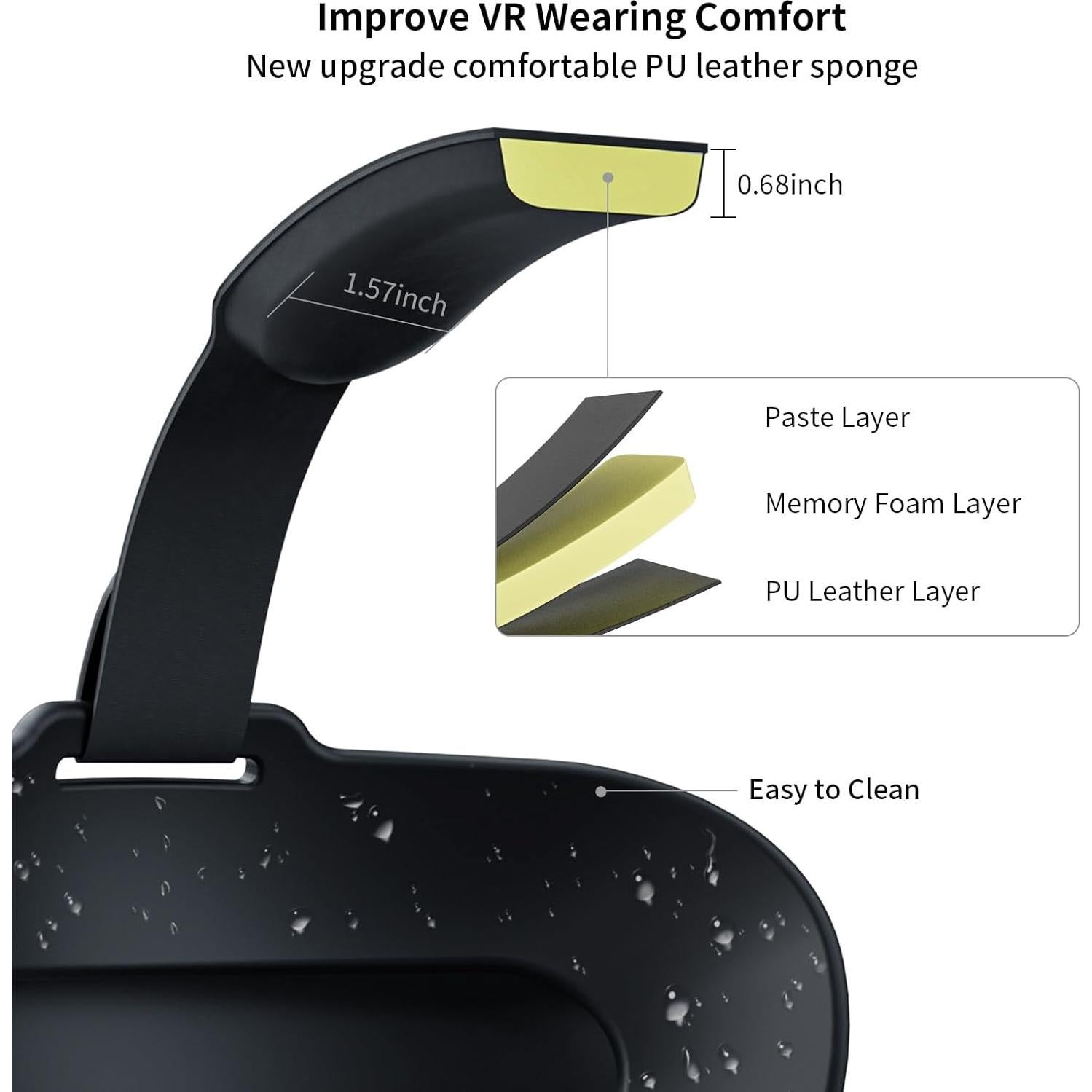 Correa para cabeza con batería ANNAPRO 6500mAh para Meta Quest 3