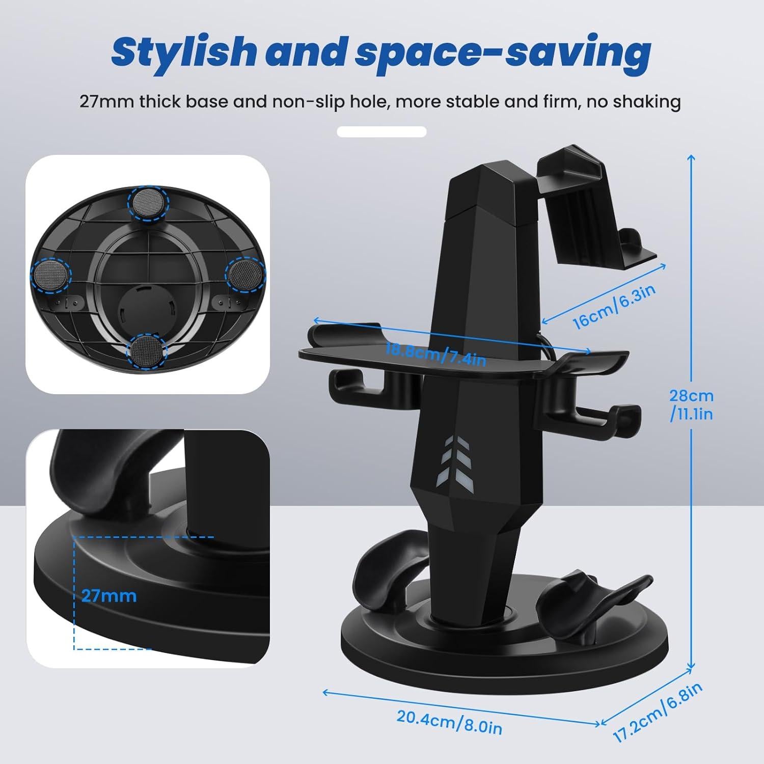 Dock de Carga VR Lampelc C1Pro para Meta Quest 3S/3/2