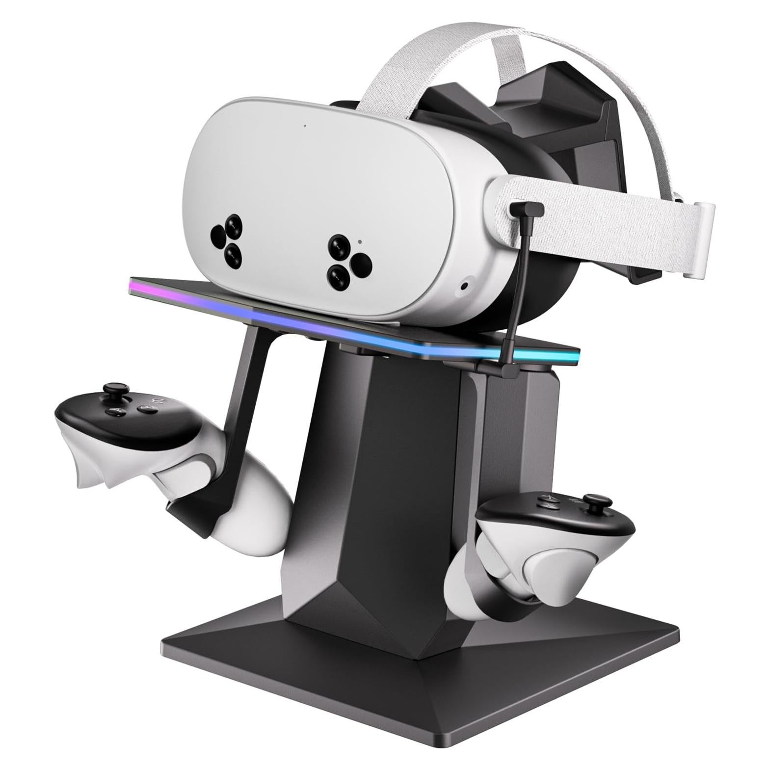 Base de Carga Rápida ODGG para Meta Quest 2/3/3S con RGB