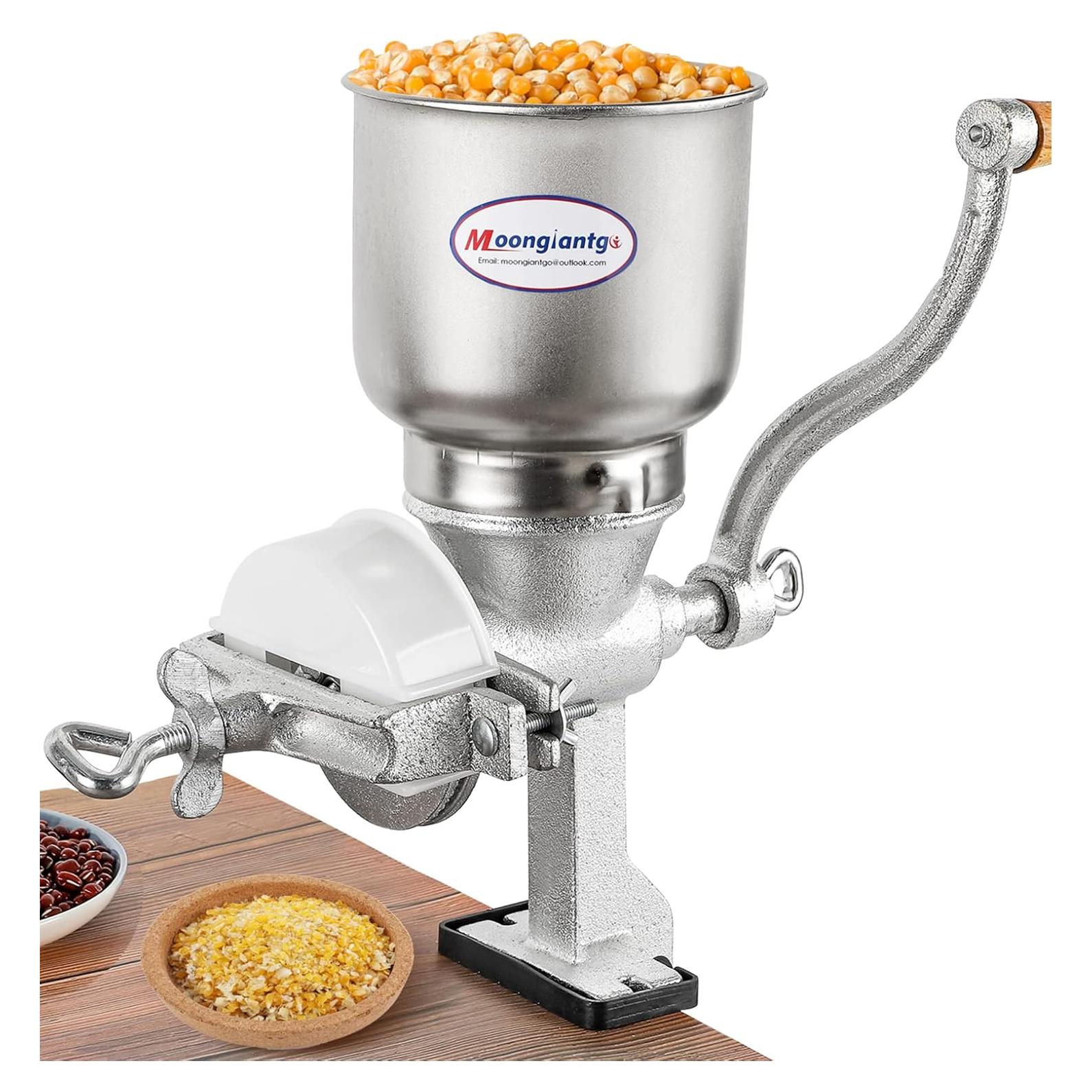 Molino de Maíz Manual Moongiantgo Hierro Fundido 2.5kg