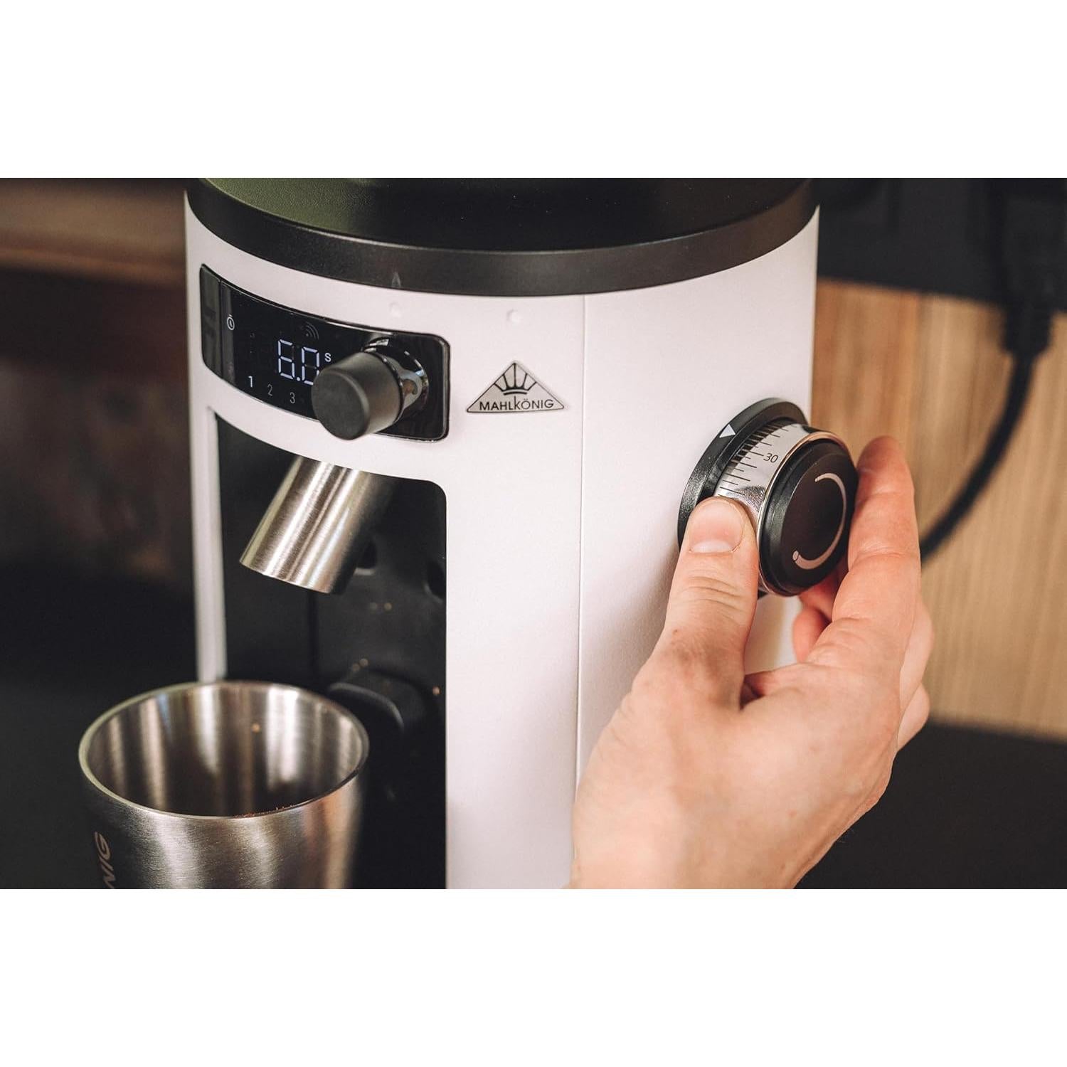 Molinillo de Café Eléctrico Mahlkönig X54 250g Blanco