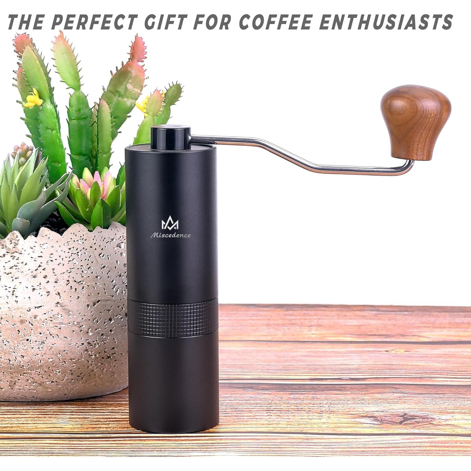 Molino de Café Manual Miscedence M-KCG Acero Inoxidable 0.71kg