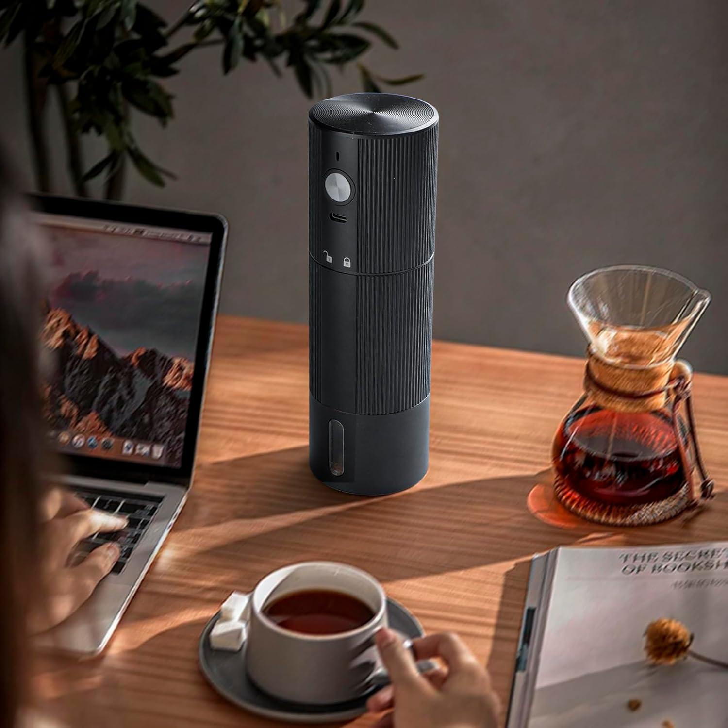 Molino de Café Eléctrico YUHWYI Portátil 45 Ajustes Inalámbrico