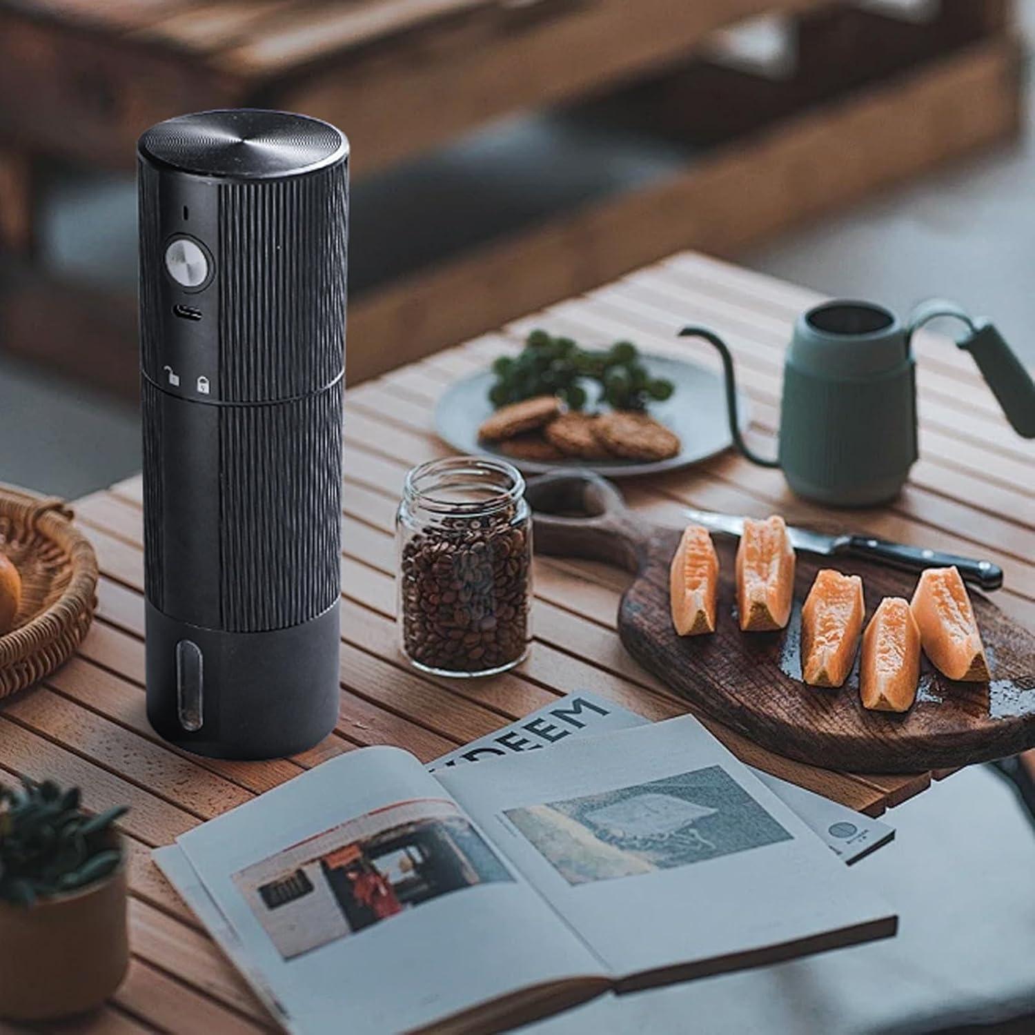 Molino de Café Eléctrico YUHWYI Portátil 45 Ajustes Inalámbrico