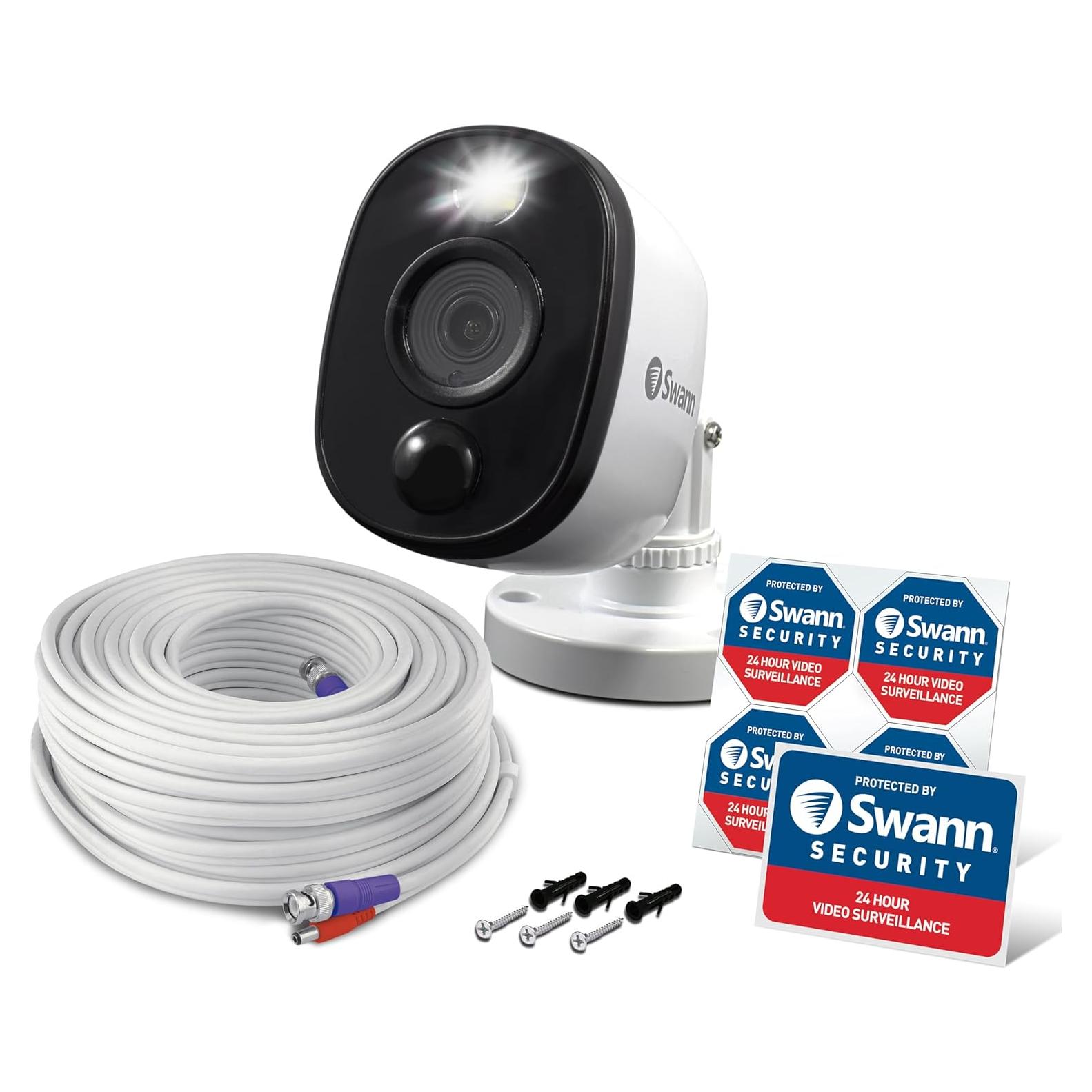 Cámara de Seguridad Swann DVR Bullet 1080p con Sensor de Movimiento