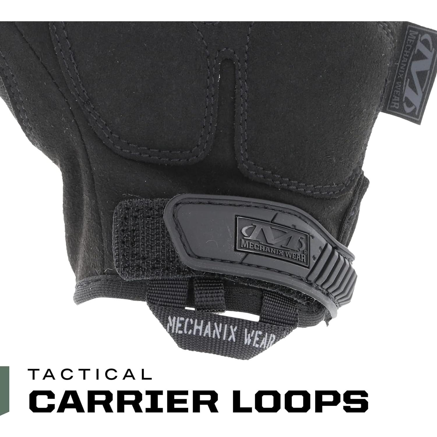 Guantes Tácticos Mechanix Wear M-Pact Sin Dedos Mediano