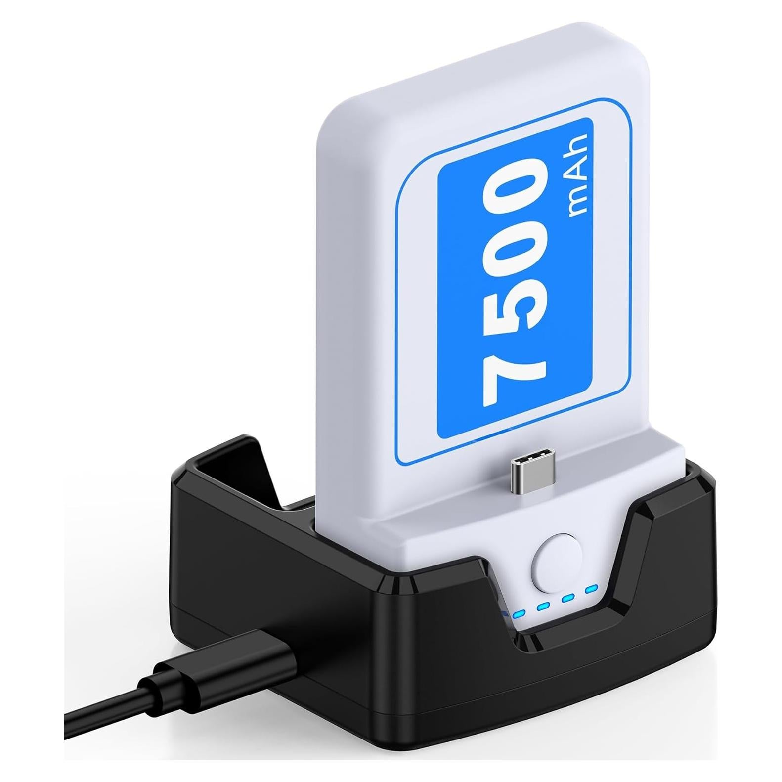 Batería recargable 7500mAh para soporte Kawaye Meta Quest