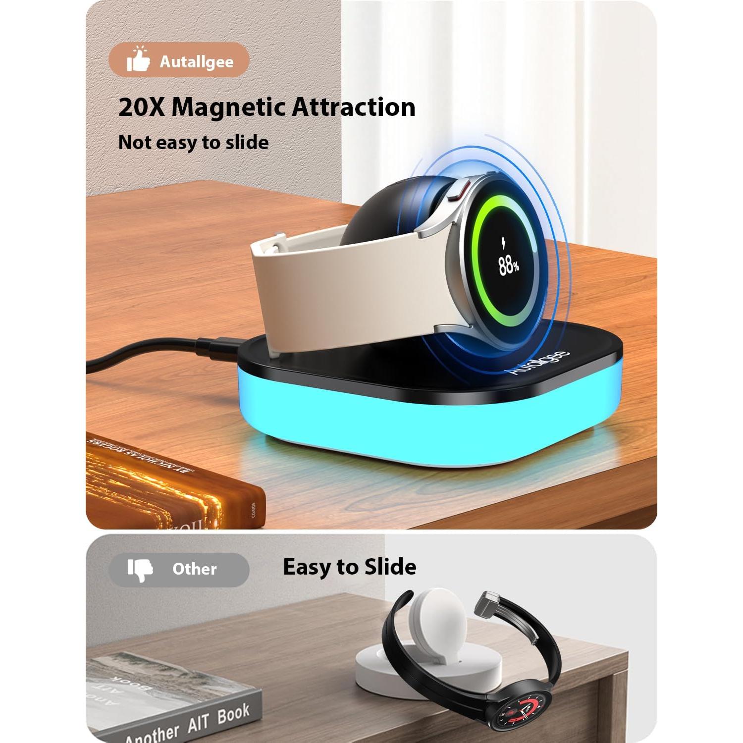 Soporte de Carga Magnético Autallgee para Samsung Galaxy Watch