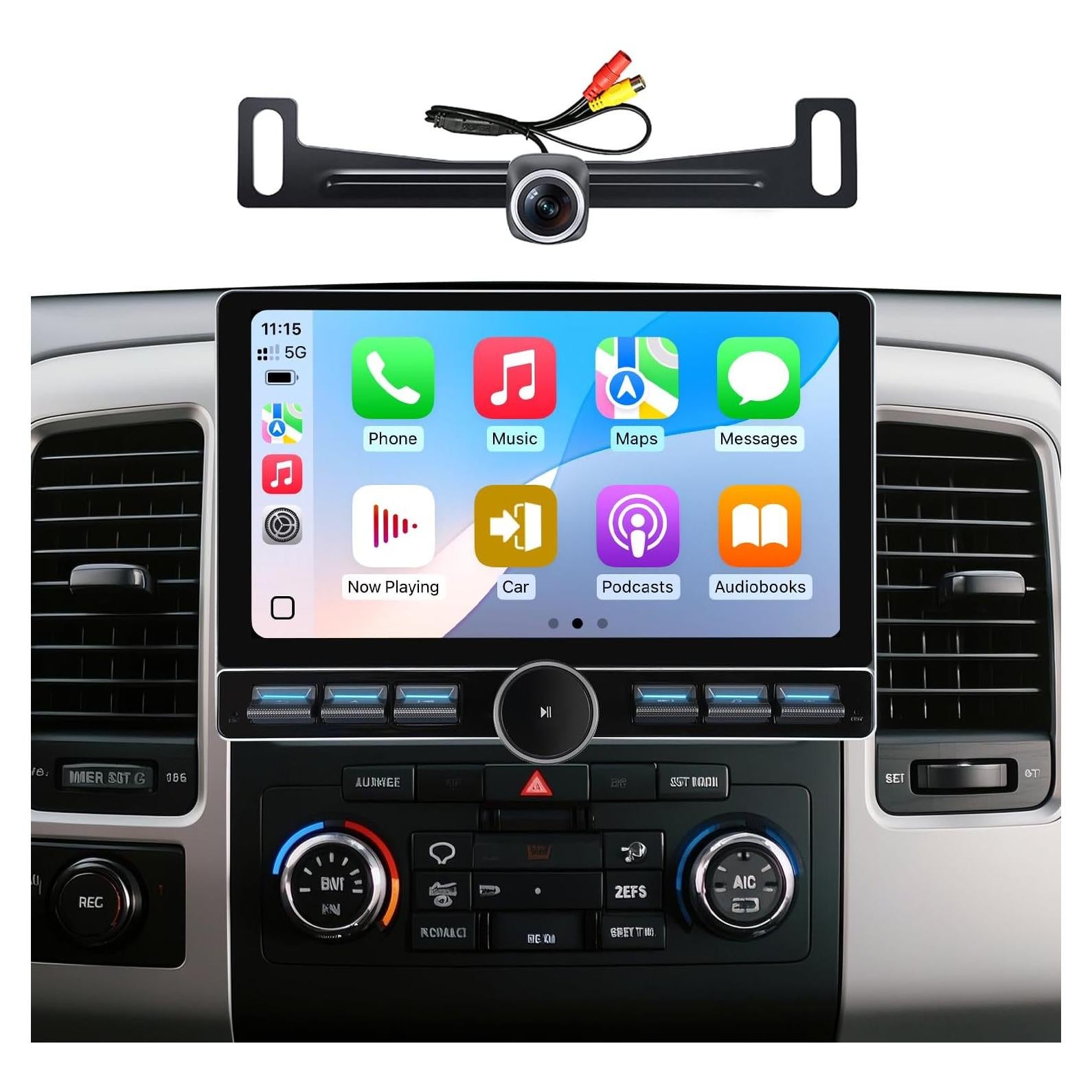 Estéreo de Coche AINAVITO para Ford F150 2004-2008, 10" QLED