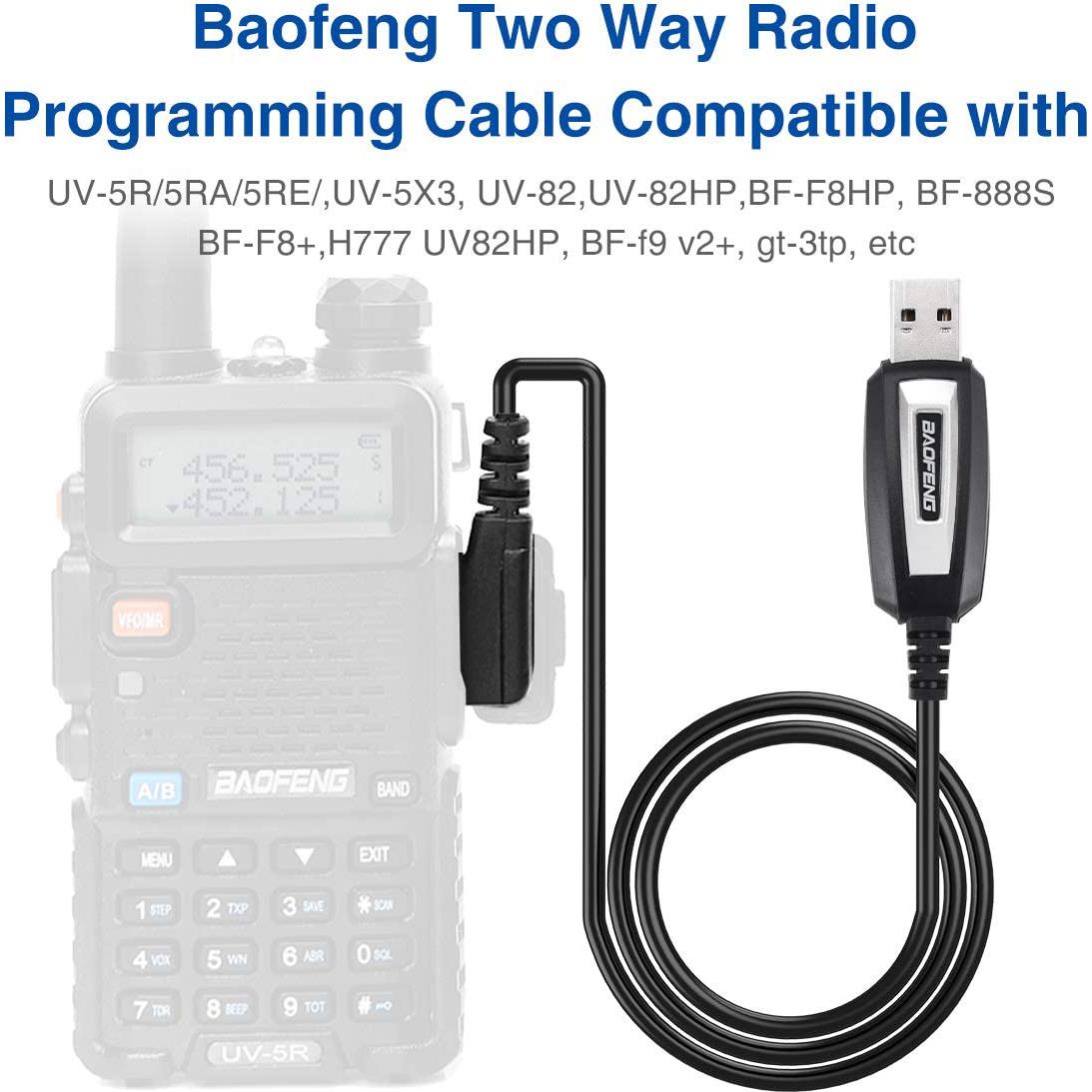 Cable de Programación USB Baofeng CH340 para Radios UV-5R
