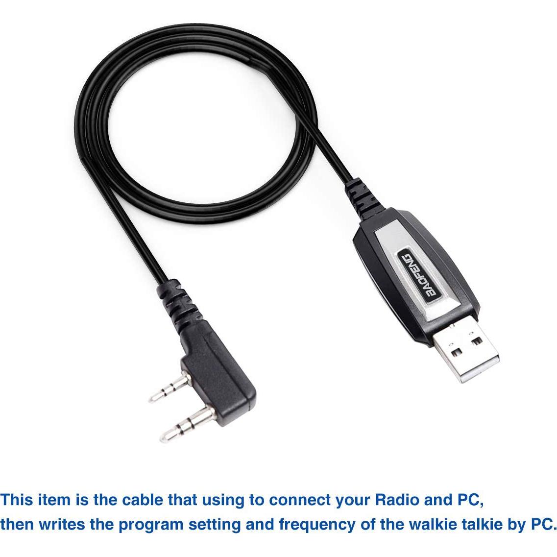 Cable de Programación USB Baofeng CH340 para Radios UV-5R
