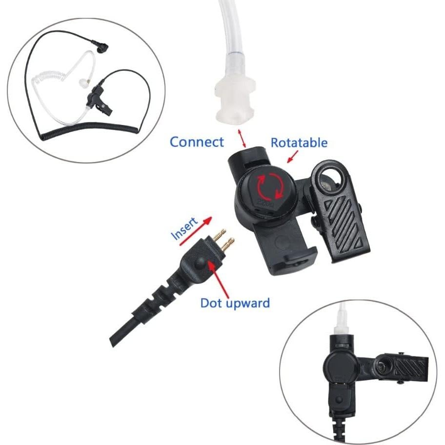 Micrófono de altavoz ajustable BAOFENG AR-152 para radio