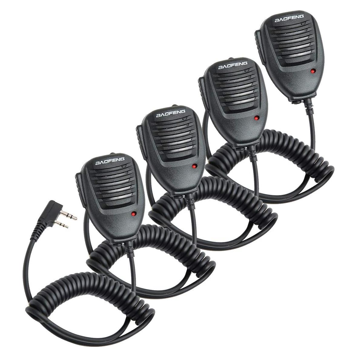 Micrófono de Altavoz Baofeng UV-5R para Radio Ham