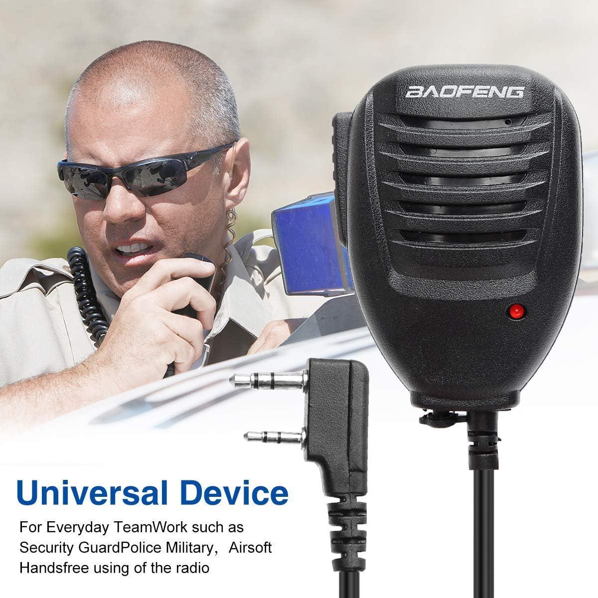 Micrófono de Altavoz Baofeng UV-5R para Radio Ham