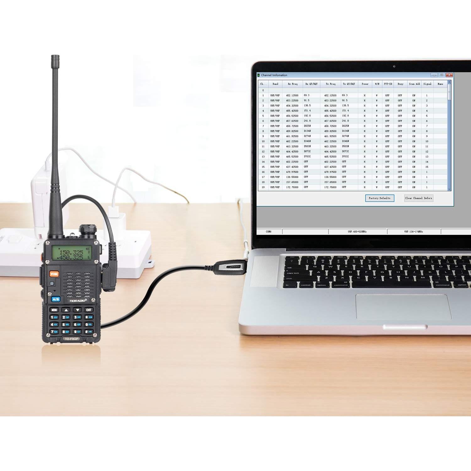 Cable de Programación USB TIDRADIO CH340 para Walkie Talkies