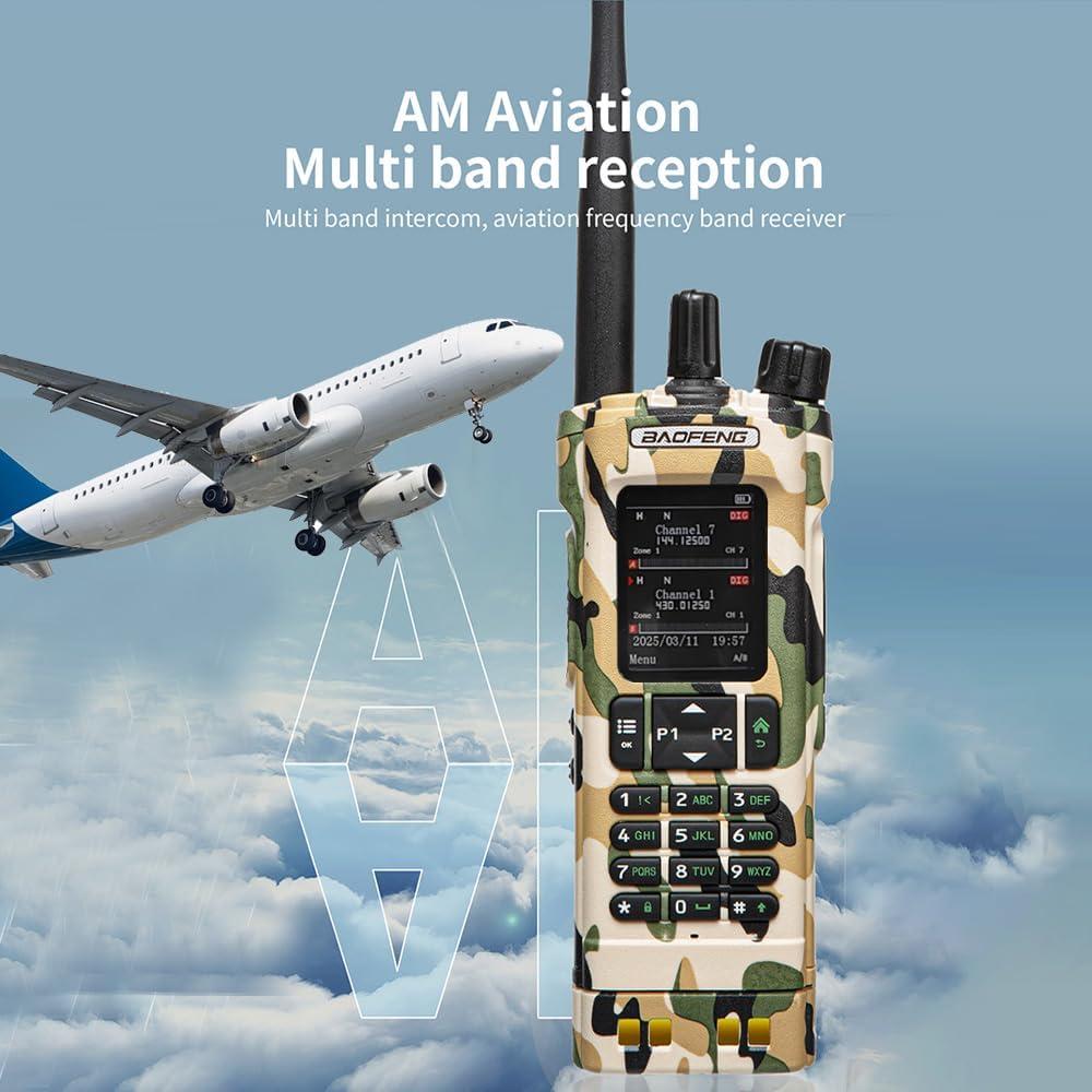 Walkie Talkie Digital BAOFENG DM32 GPS UHF VHF 10W