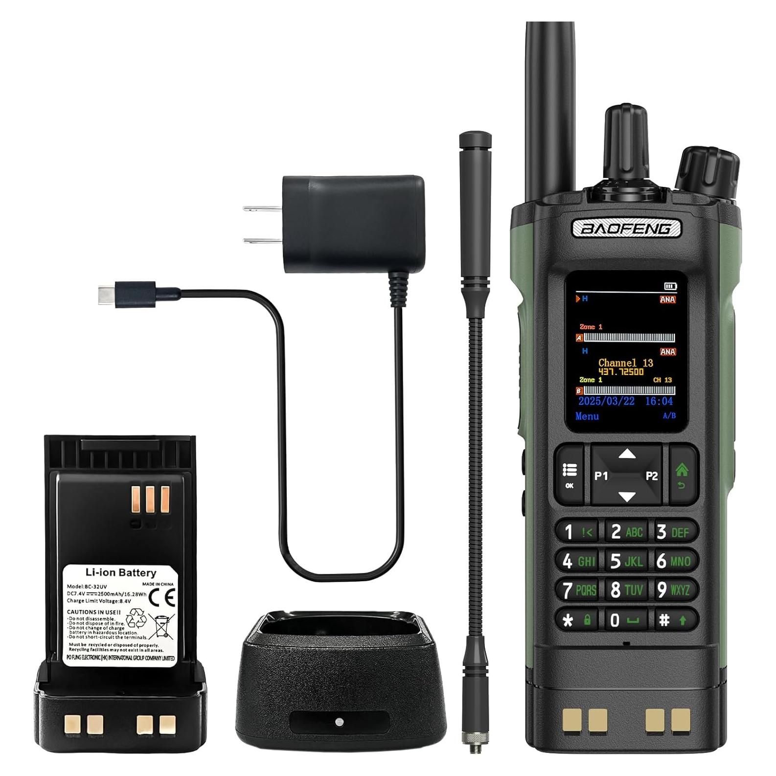 Radio Digital Bidireccional BAOFENG DM-32 10W GPS APRS