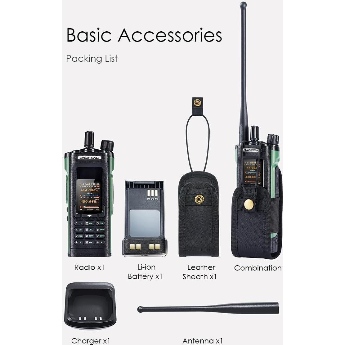 Walkie Talkie Digital Baofeng DM-32 10W GPS UHF VHF