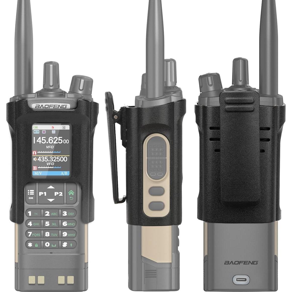 Funda de Radio Baofeng DM32/UV32 con Clip para Cinturón