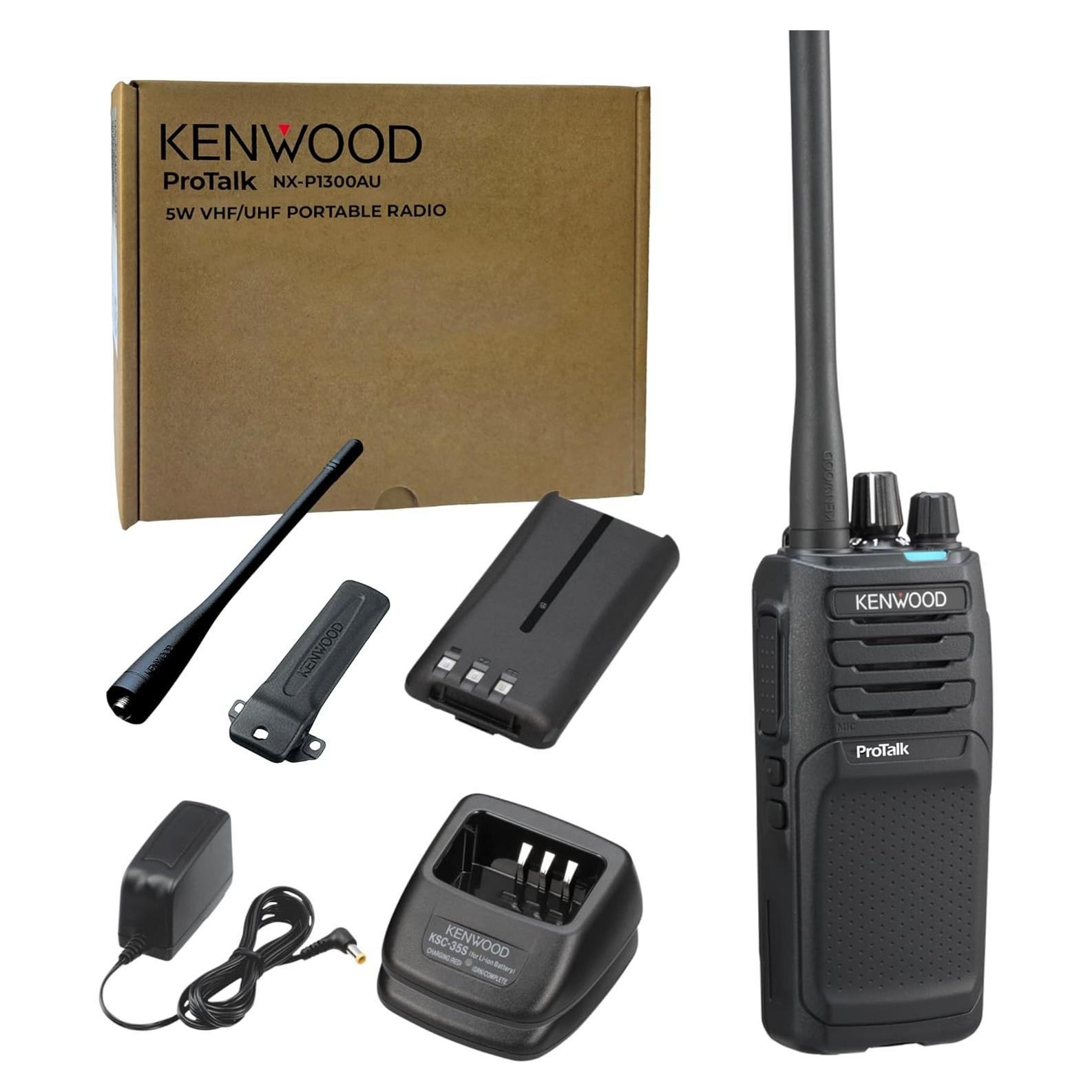 Radio UHF KENWOOD ProTalk NX-P1300AU 5W 64 Canales IP54