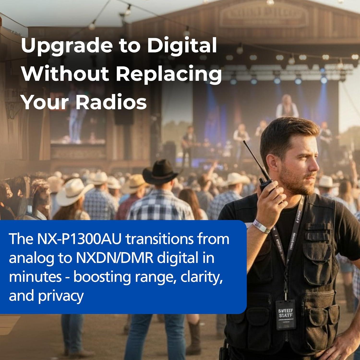 Radio UHF KENWOOD ProTalk NX-P1300AU 5W 64 Canales IP54