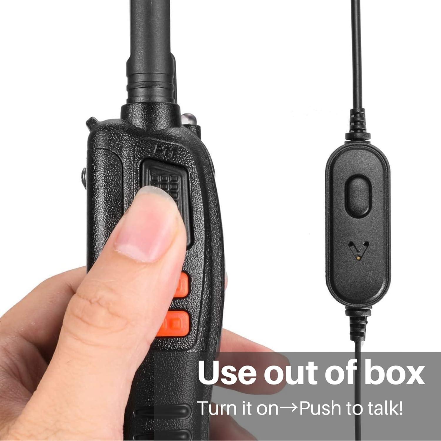 Walkie Talkies Baofeng BF-88ST - 4 Piezas, USB-C, VOX, IP54