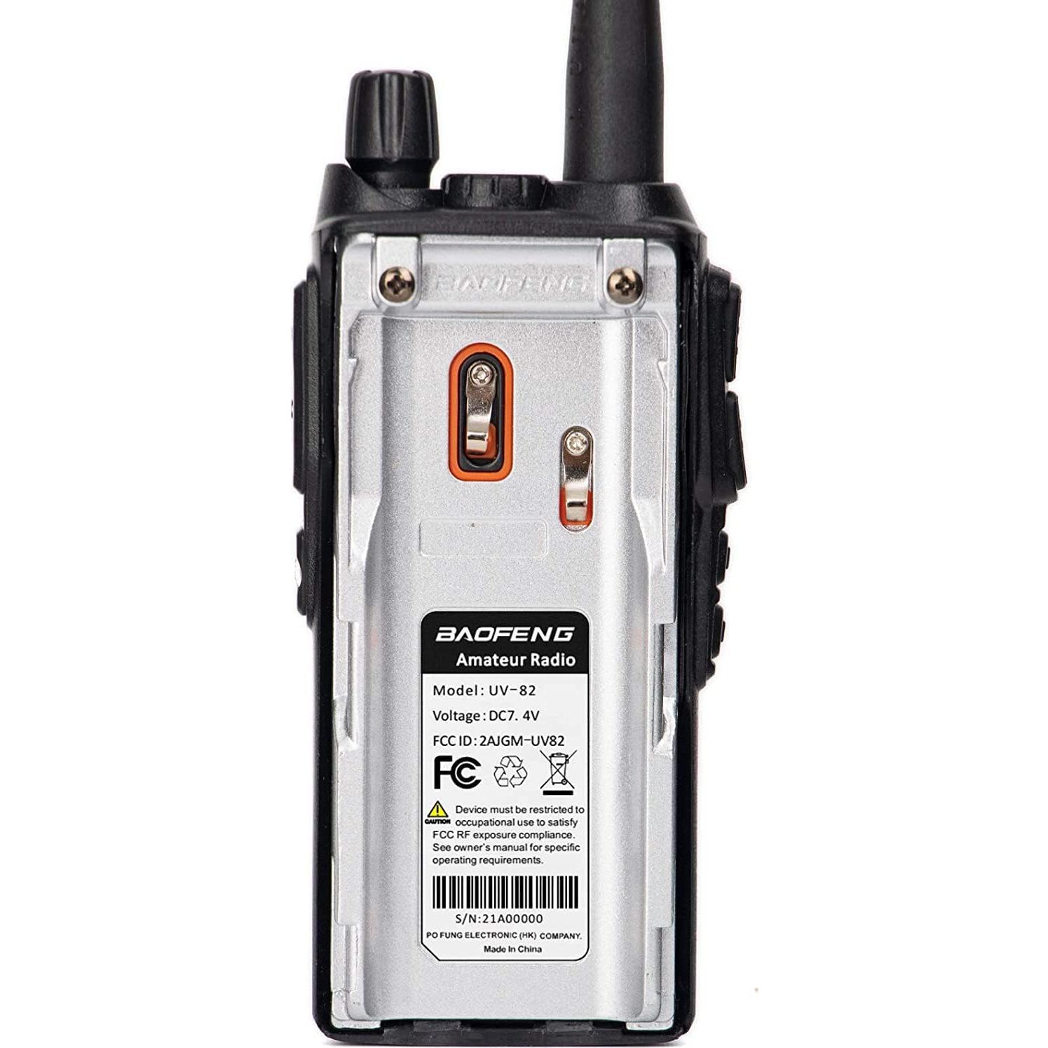 Radio Portátil Baofeng UV-82 2P con Programador Inalámbrico