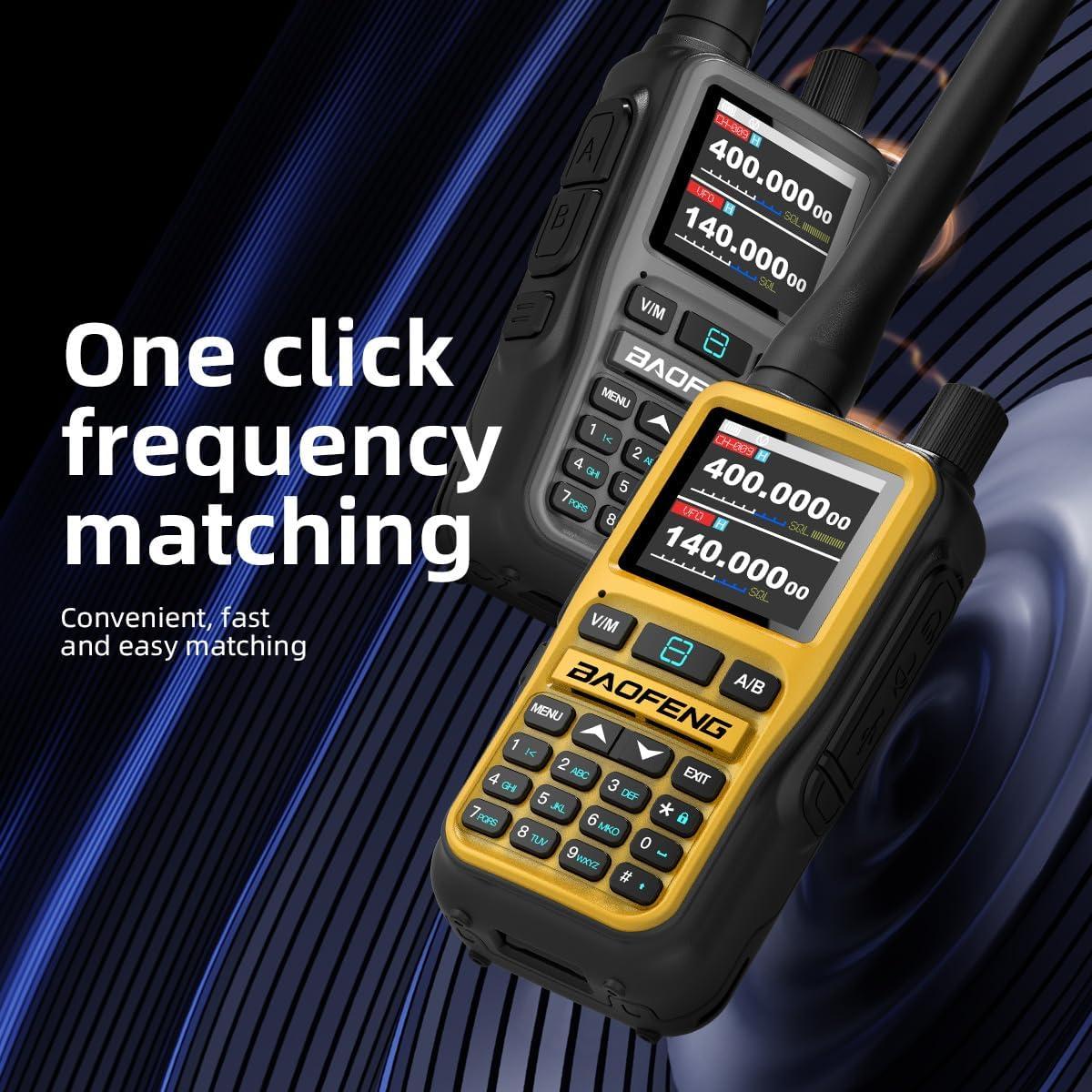 Radio Inalámbrica Baofeng UV-5R Mini 5W Doble Banda Bluetooth