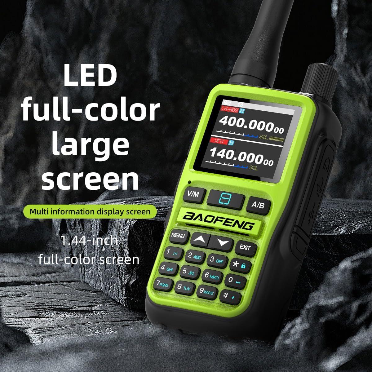 Radio Inalámbrica Baofeng UV-5R Mini 5W Doble Banda Bluetooth