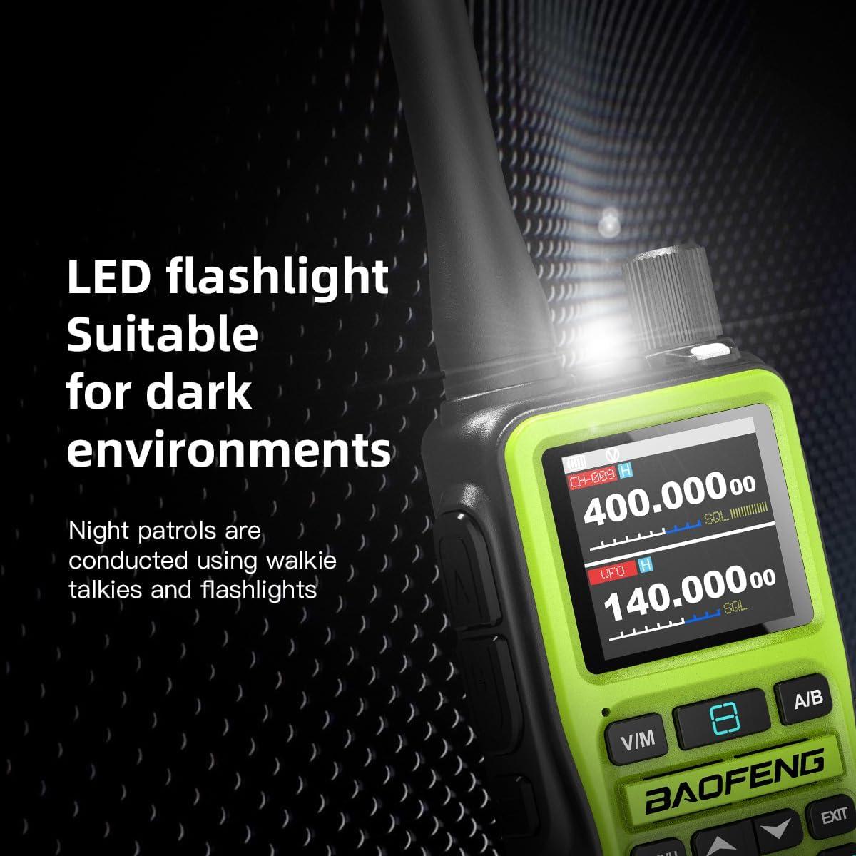 Radio Inalámbrica Baofeng UV-5R Mini 5W Doble Banda Bluetooth