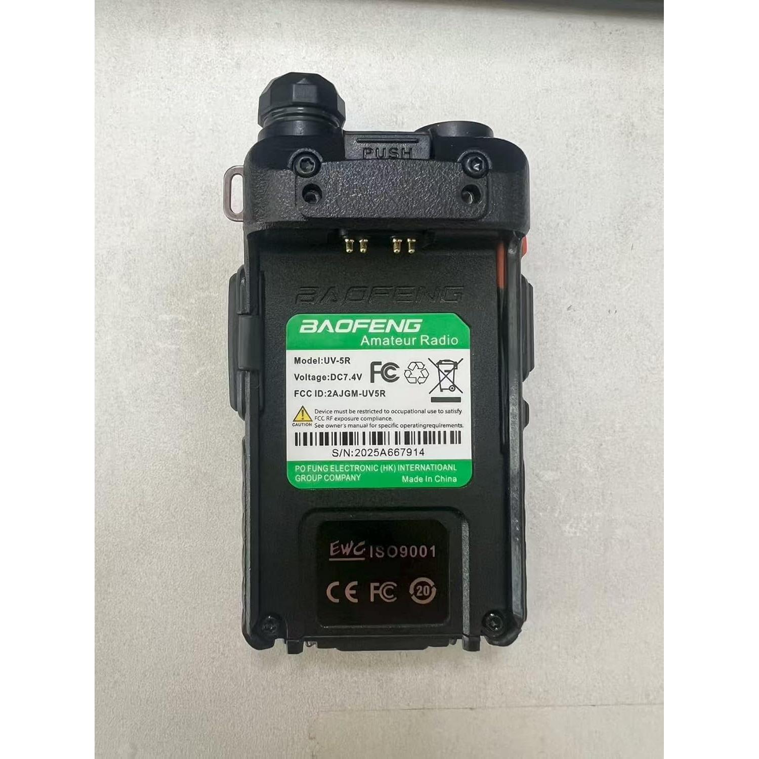 Radio Bidireccional Baofeng UV-5R Inalámbrica Bluetooth 128 Canales