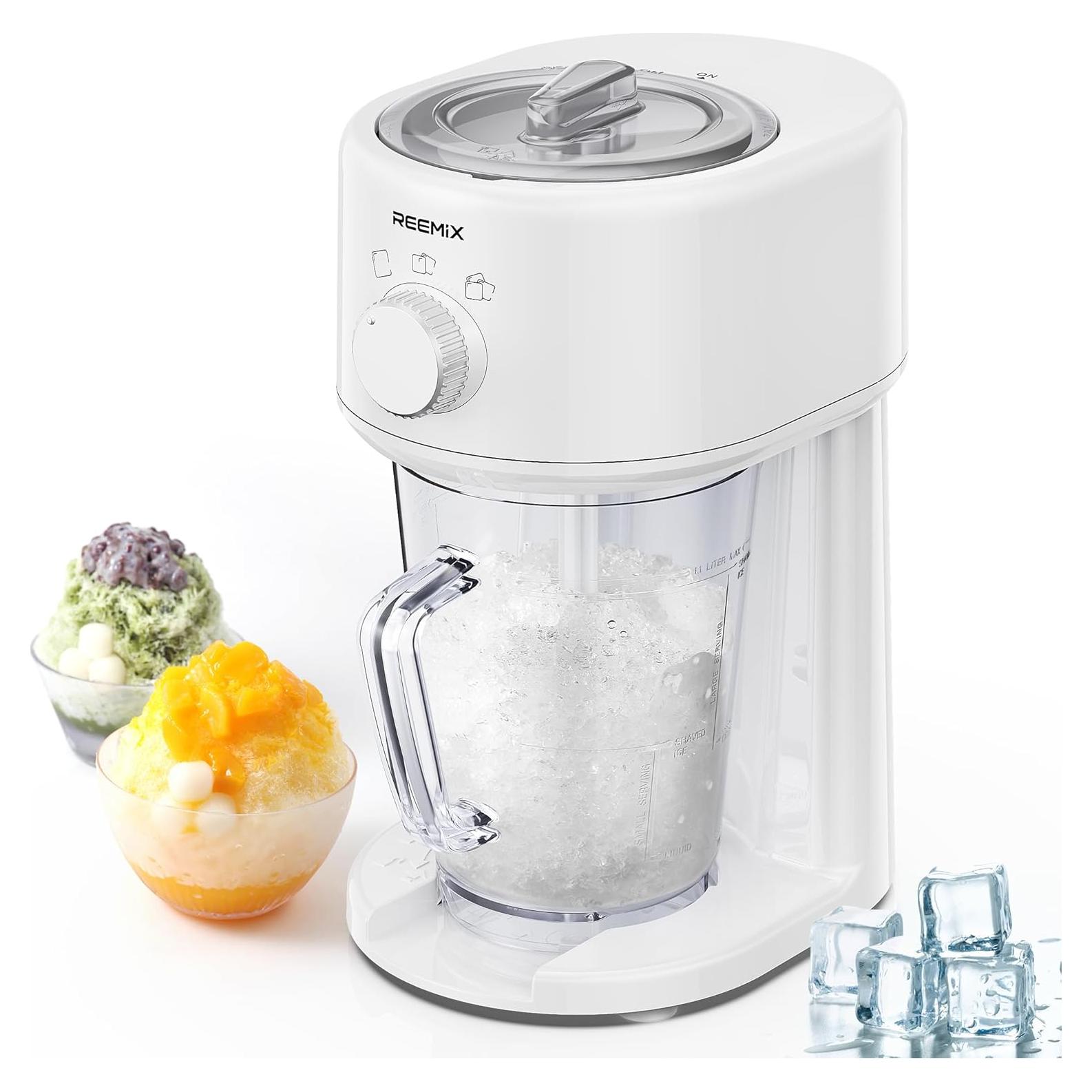 Máquina de Hielo Raspado Eléctrica Reemix 1.56kg Ajustable