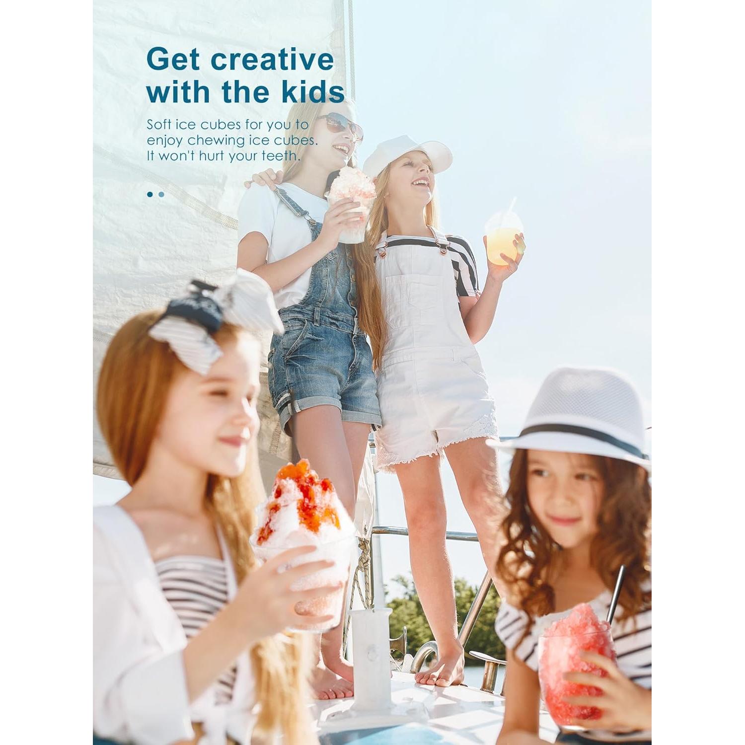 Máquina de Hielo Raspado Eléctrica Reemix 1.56kg Ajustable