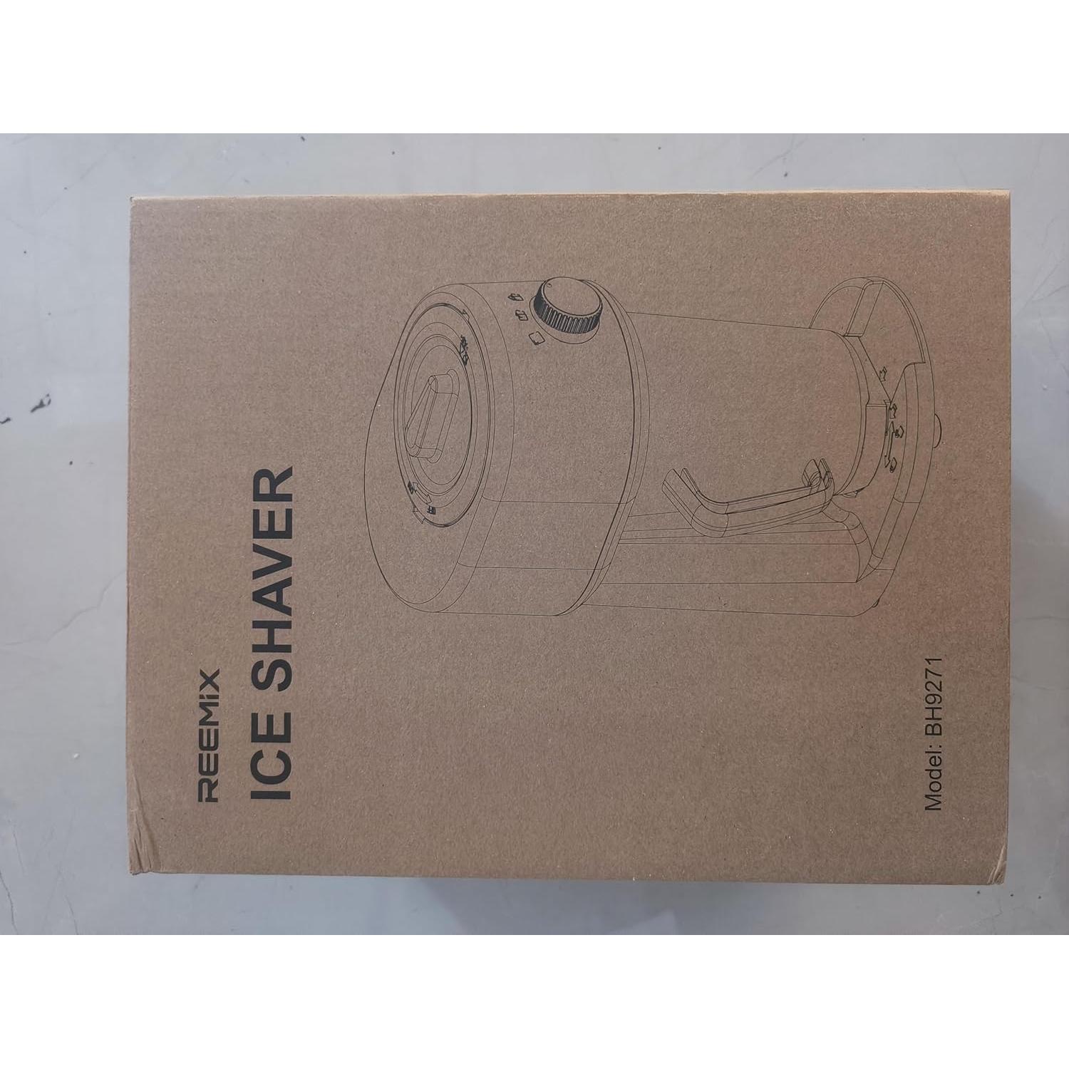 Máquina de Hielo Raspado Eléctrica Reemix 1.56kg Ajustable