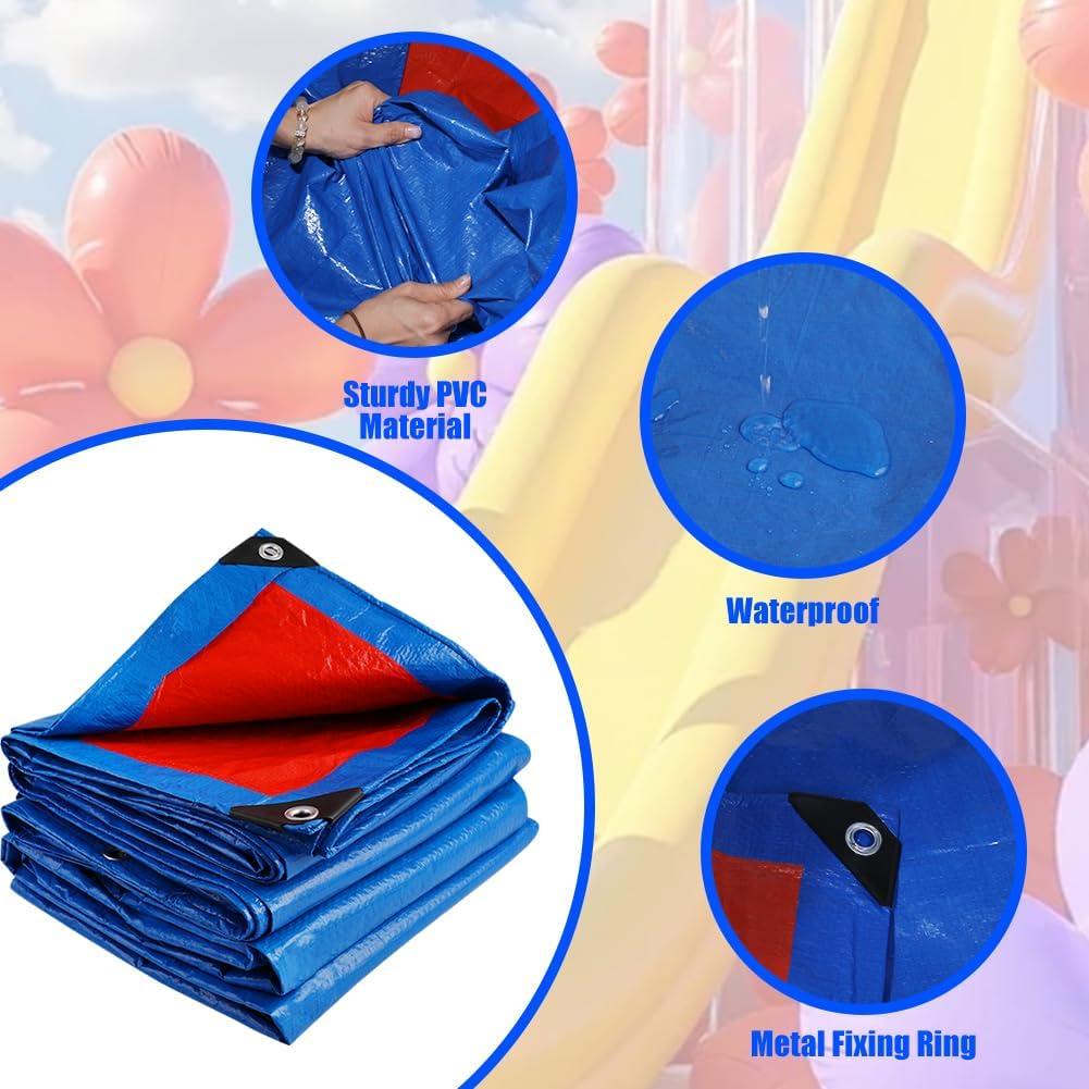 Mat de Rebote Pesado GRETJOB 197x118 cm para Inflables