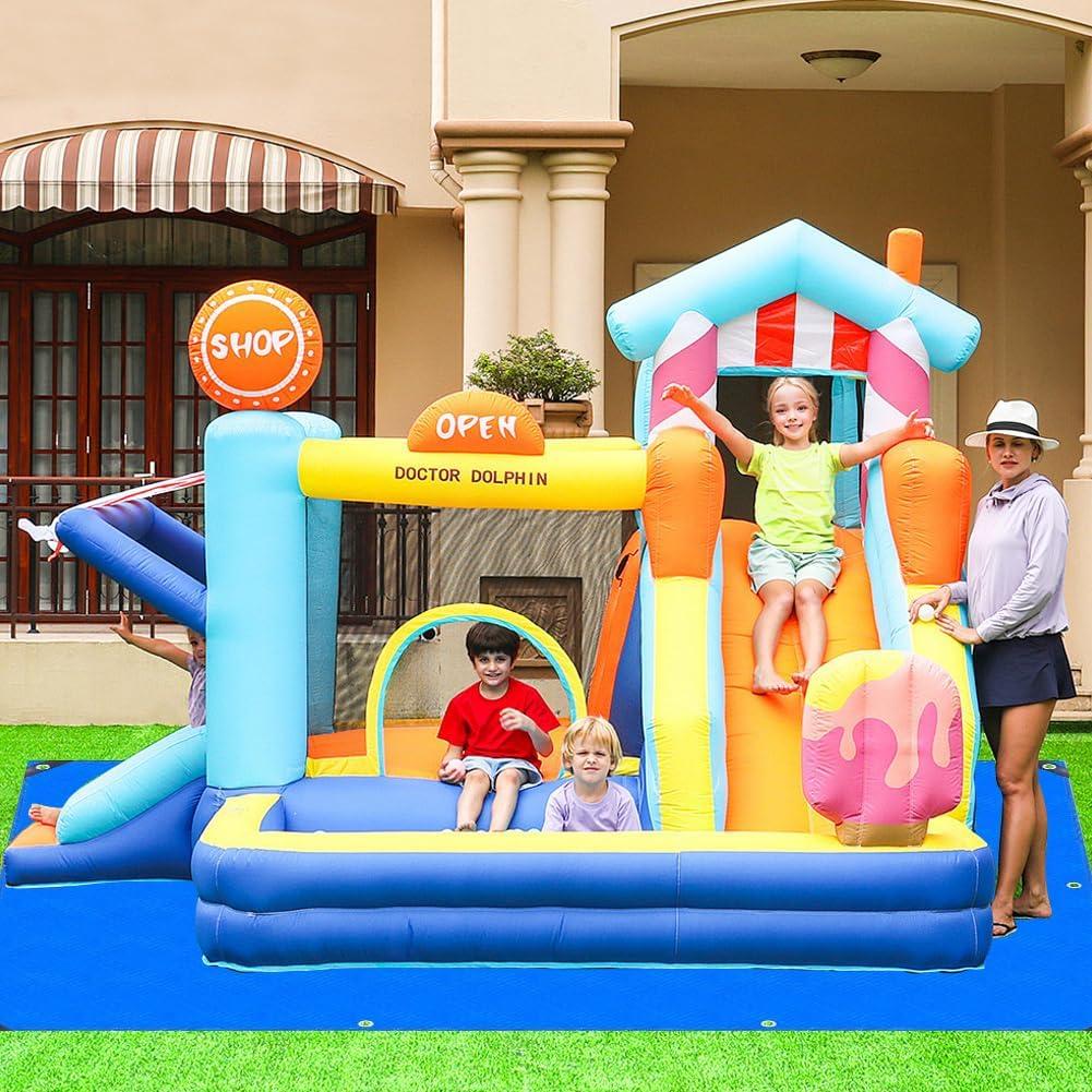 Mat de Rebote Pesado GRETJOB 197x118 cm para Inflables