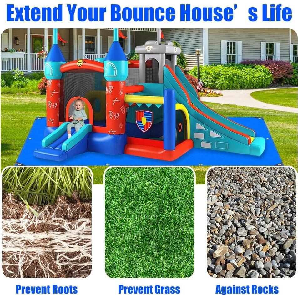 Mat de Rebote Pesado GRETJOB 197x118 cm para Inflables