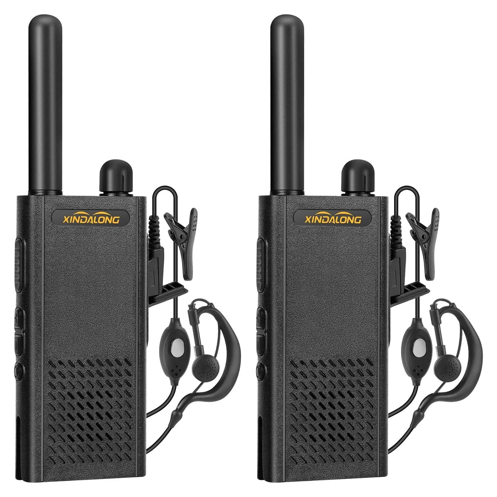 Walkie Talkies Xindalong T26 2-Pack Ultra-Finos 16 Canales