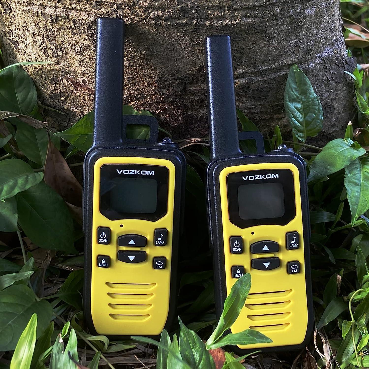 Walkie Talkies VOZKOM de Largo Alcance 24 km, 50 Canales