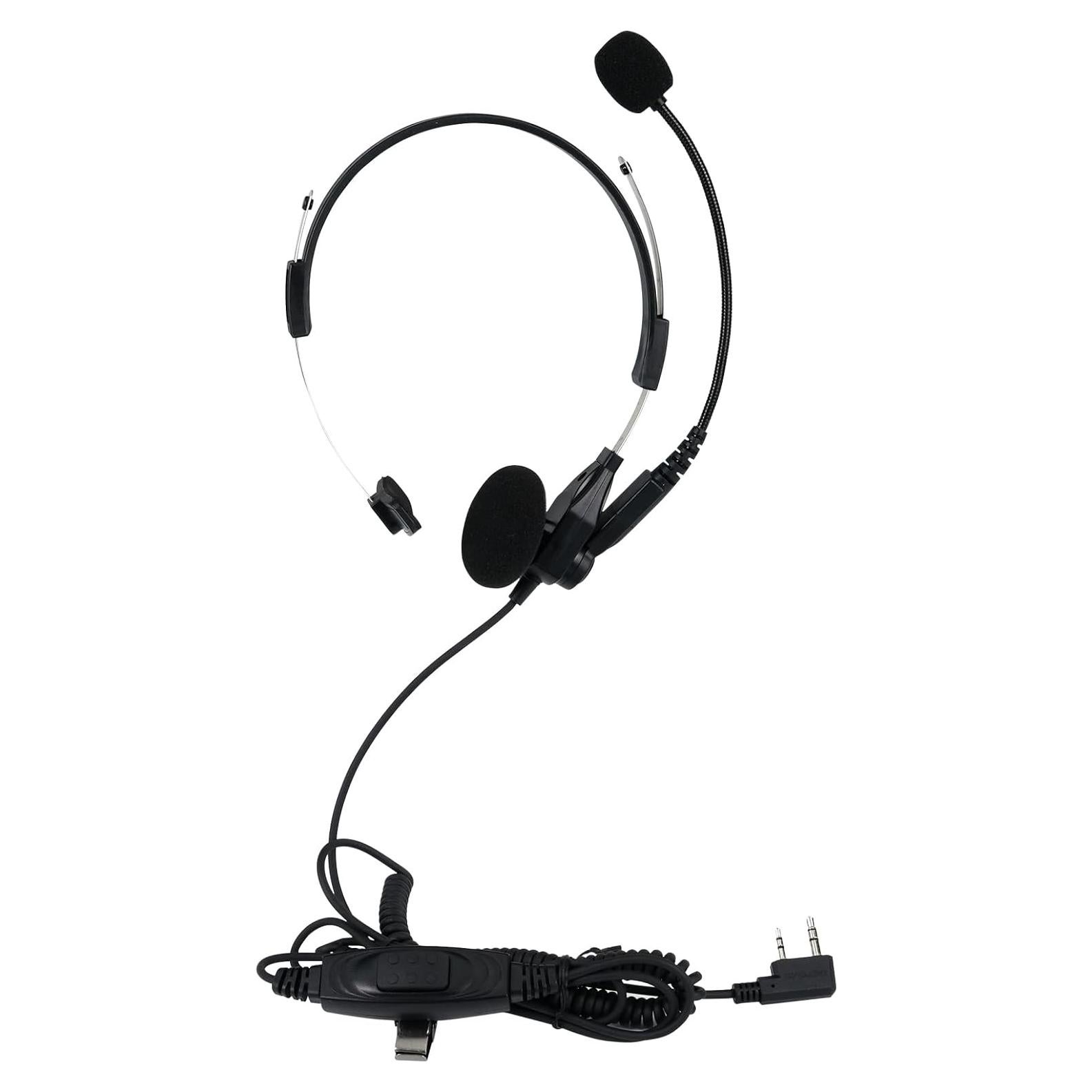 Auricular de Dos Vías Retevis EHK013 con Micrófono y Kevlar