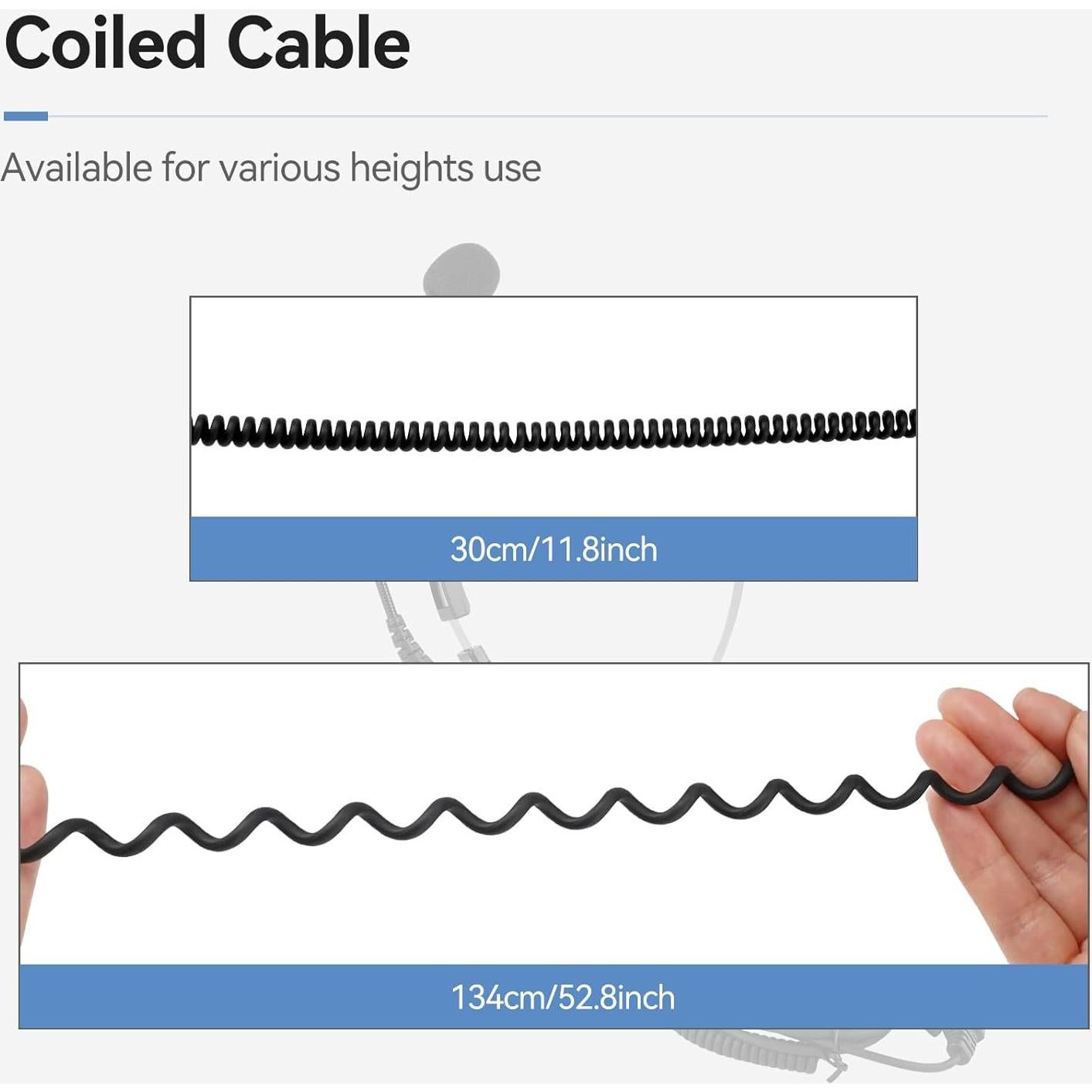 Auricular de Dos Vías Retevis EHK013 con Micrófono y Kevlar