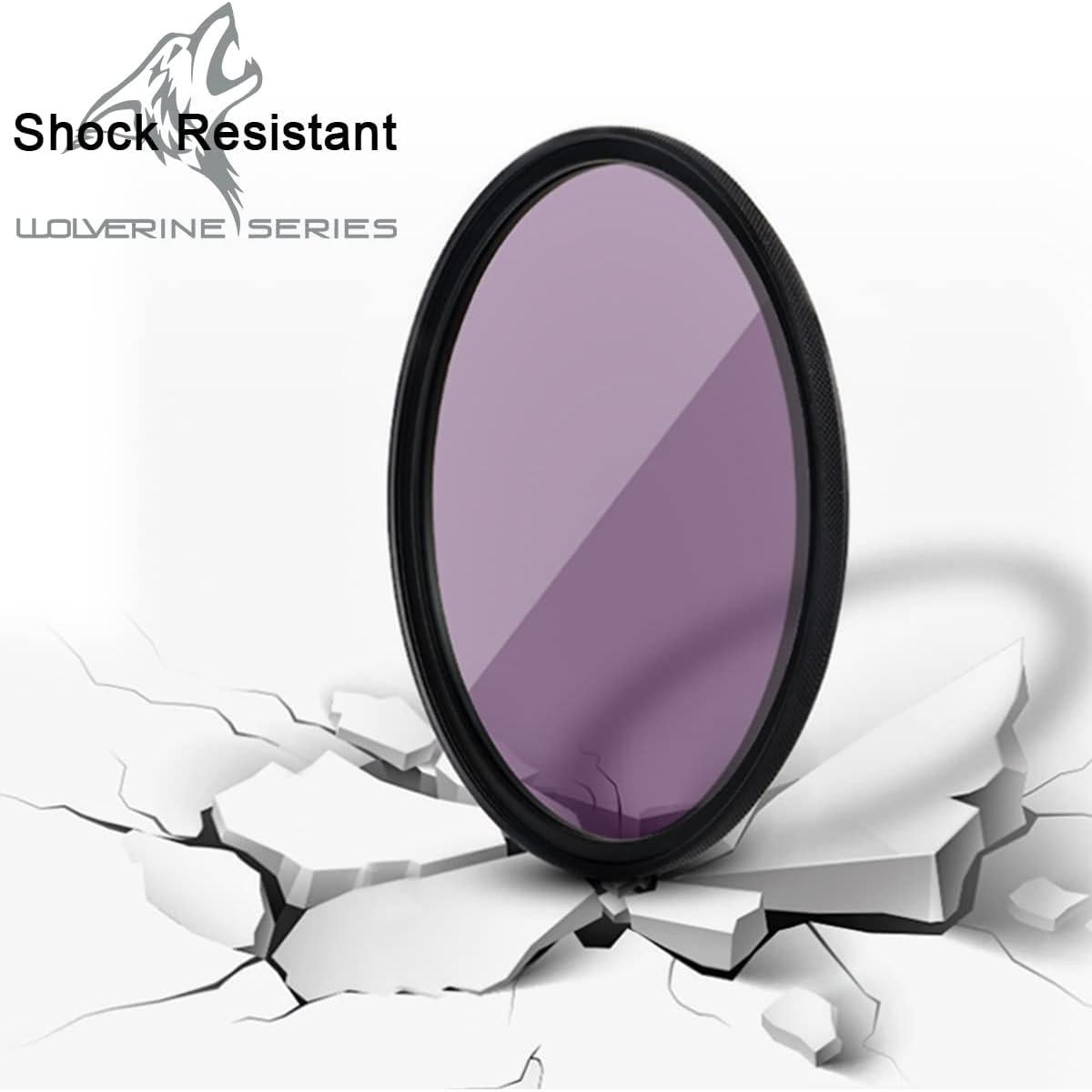 Filtro Circular Magnético Kase 82mm CPL ND8 ND64 Kit Completo